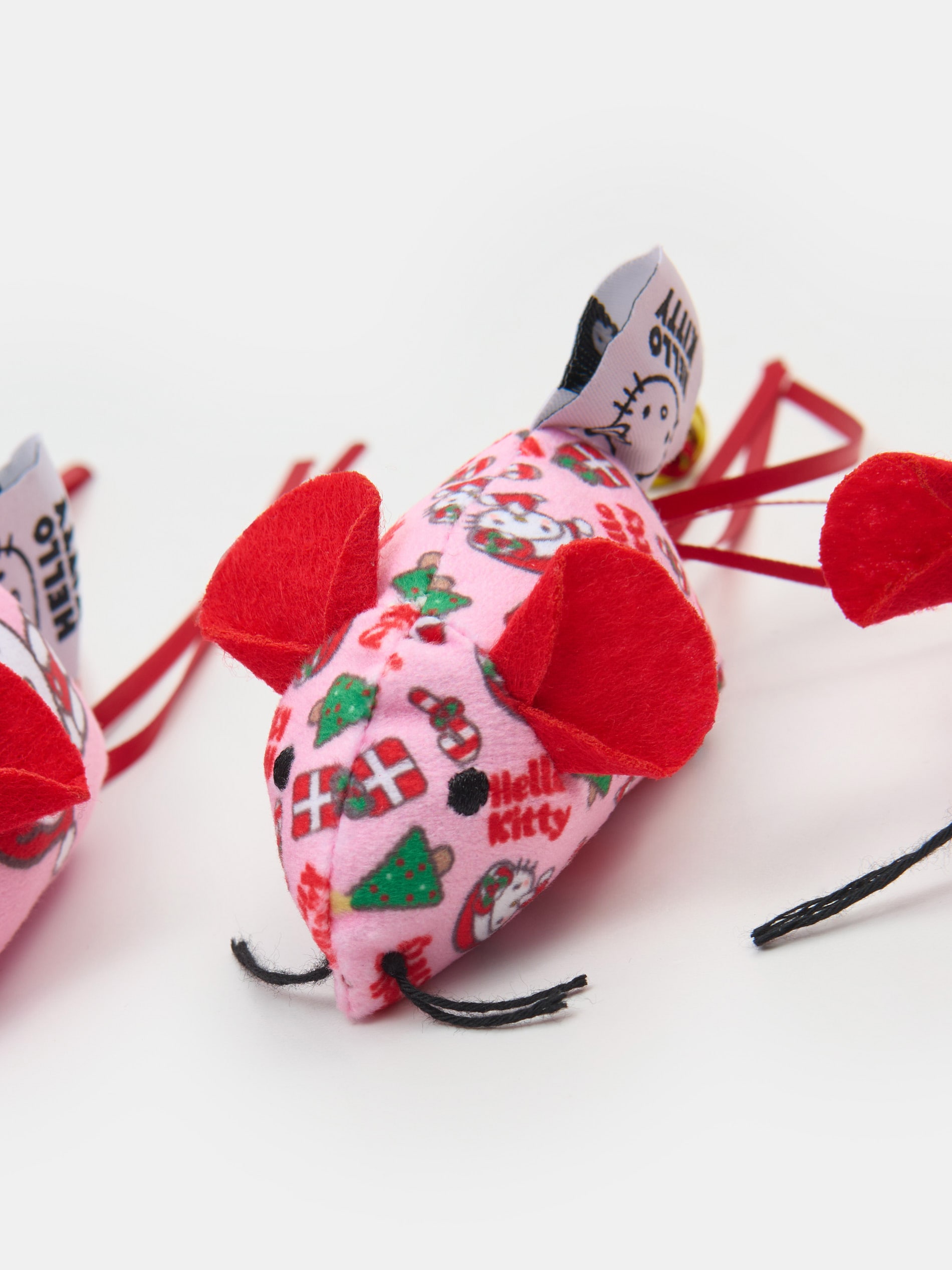 Sinsay - Παιχνίδια για γάτες σε σετ 3 τεμαχίων Hello Kitty - ροζ παστελ φωτογραφία