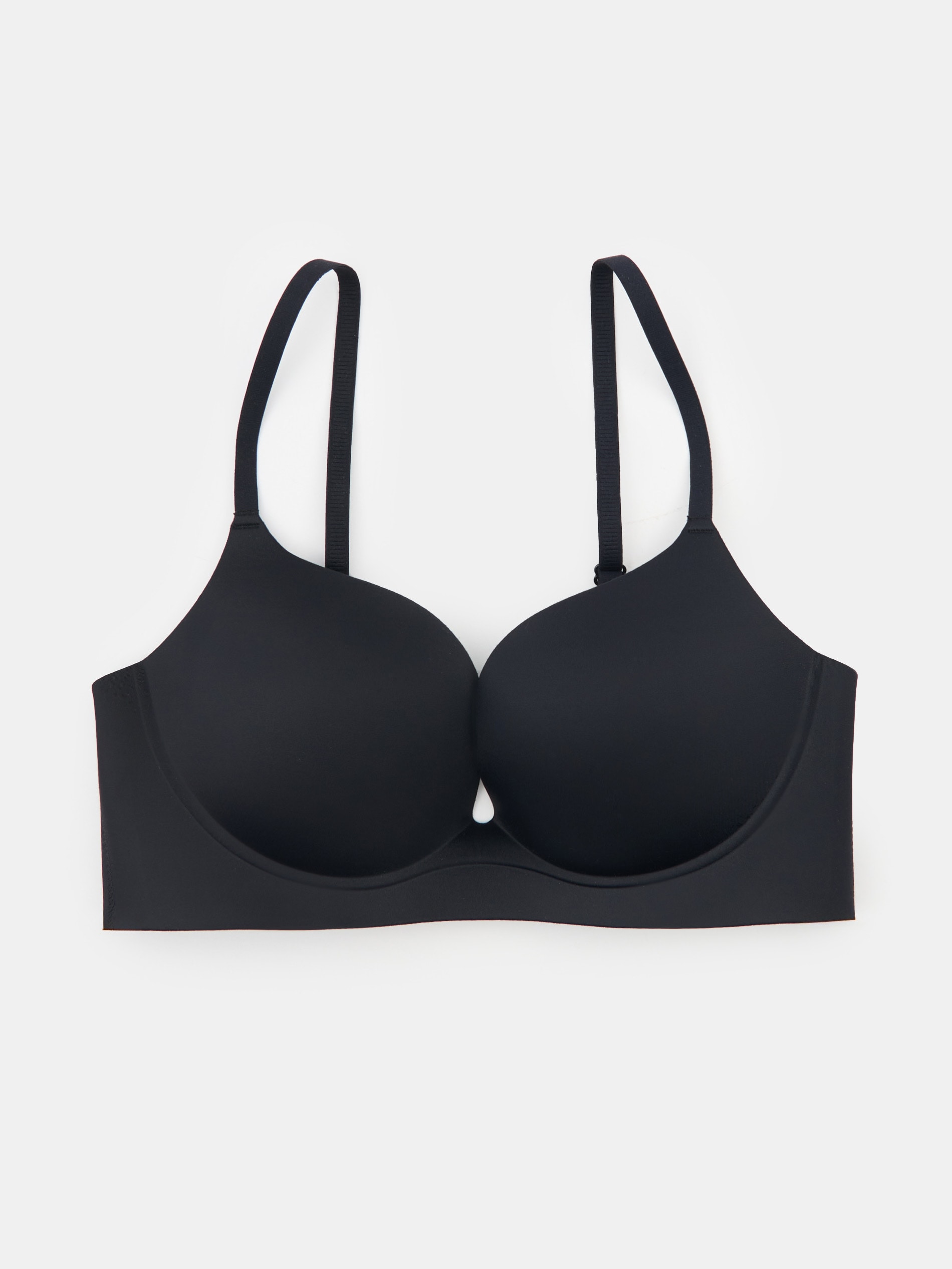 Sinsay - Biustonosz push-up bez fiszbin - czarny