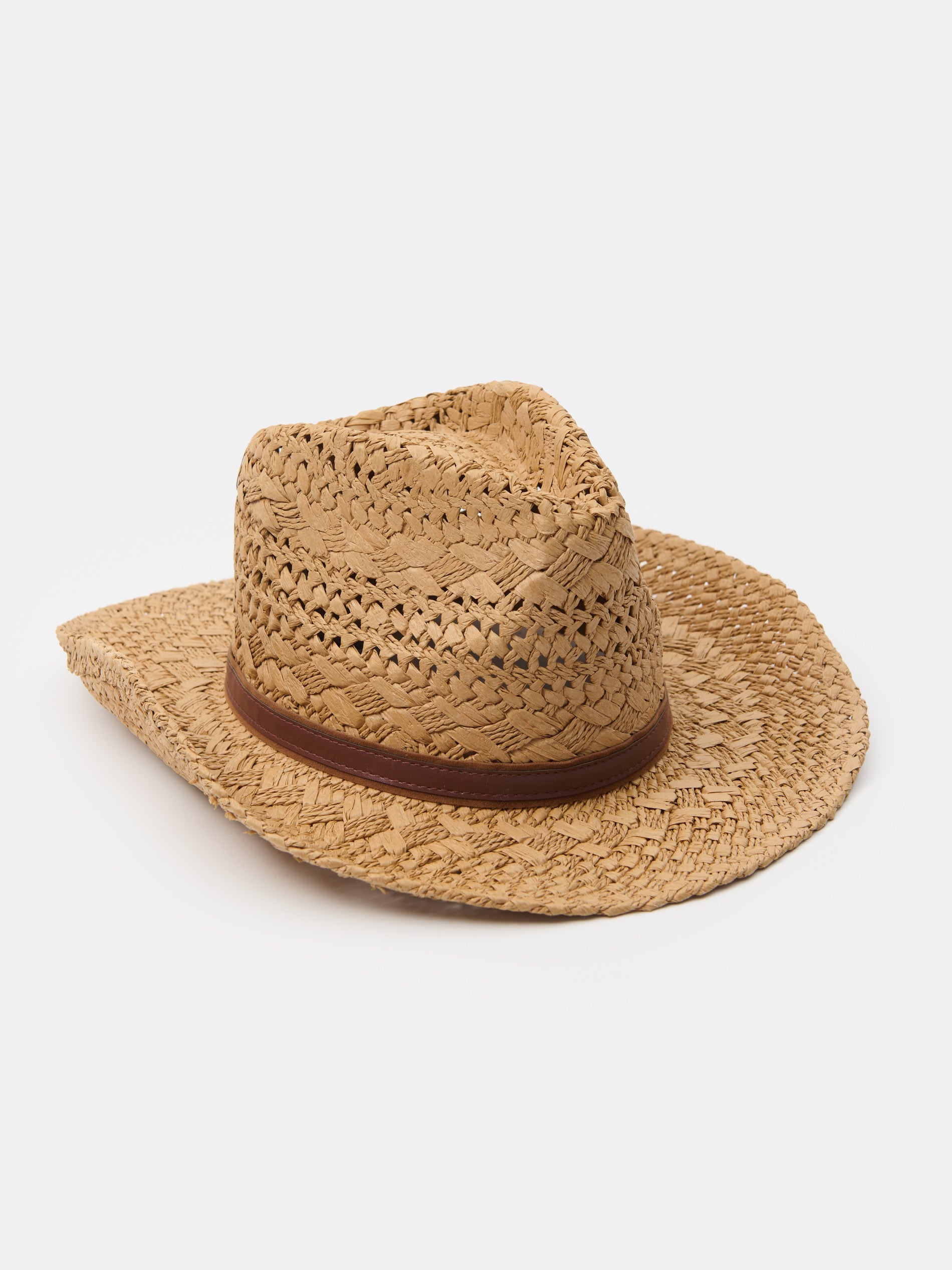 Sinsay - Καπέλο fedora - μπεζ φωτογραφία