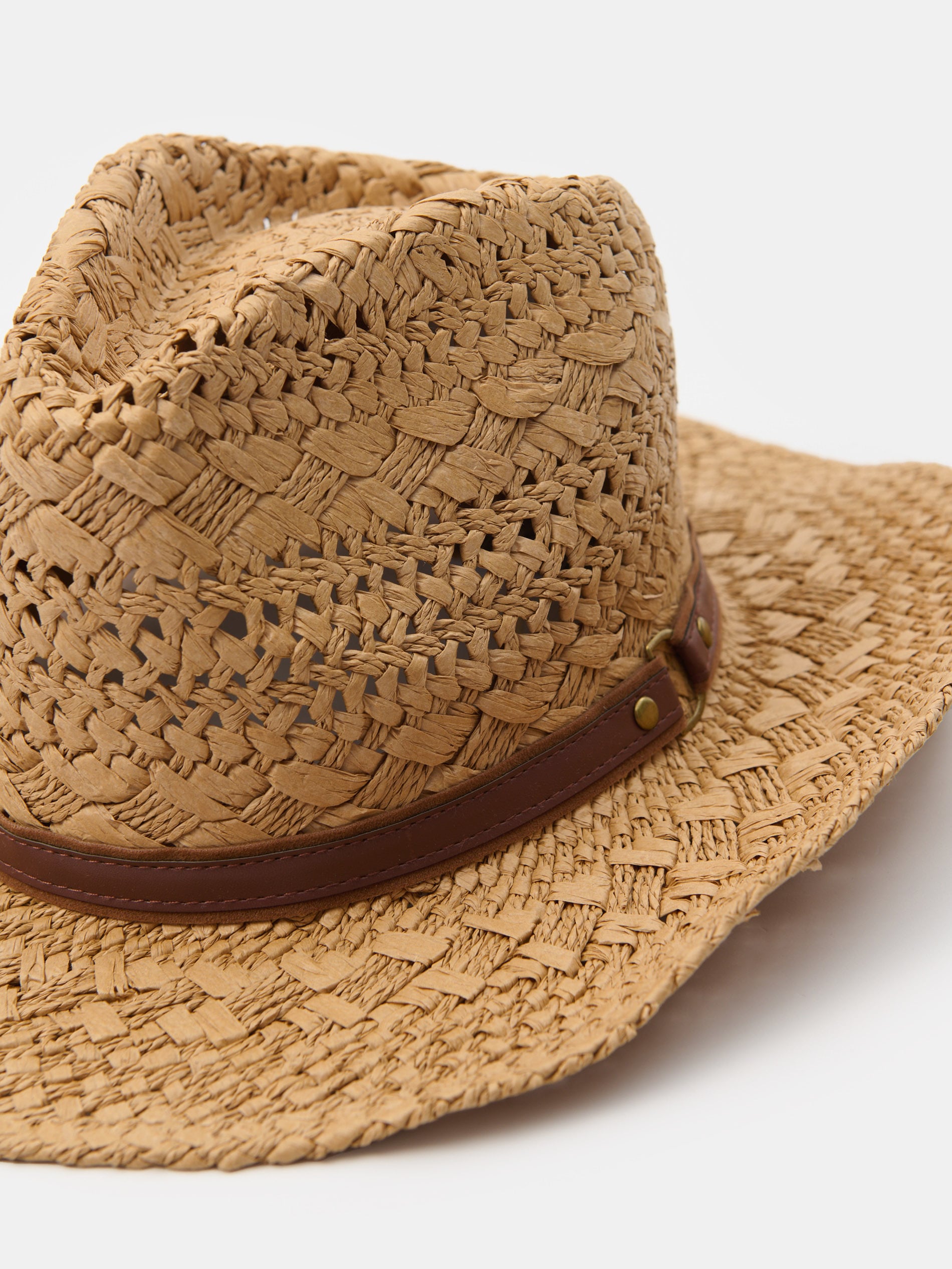 Sinsay - Καπέλο fedora - μπεζ φωτογραφία