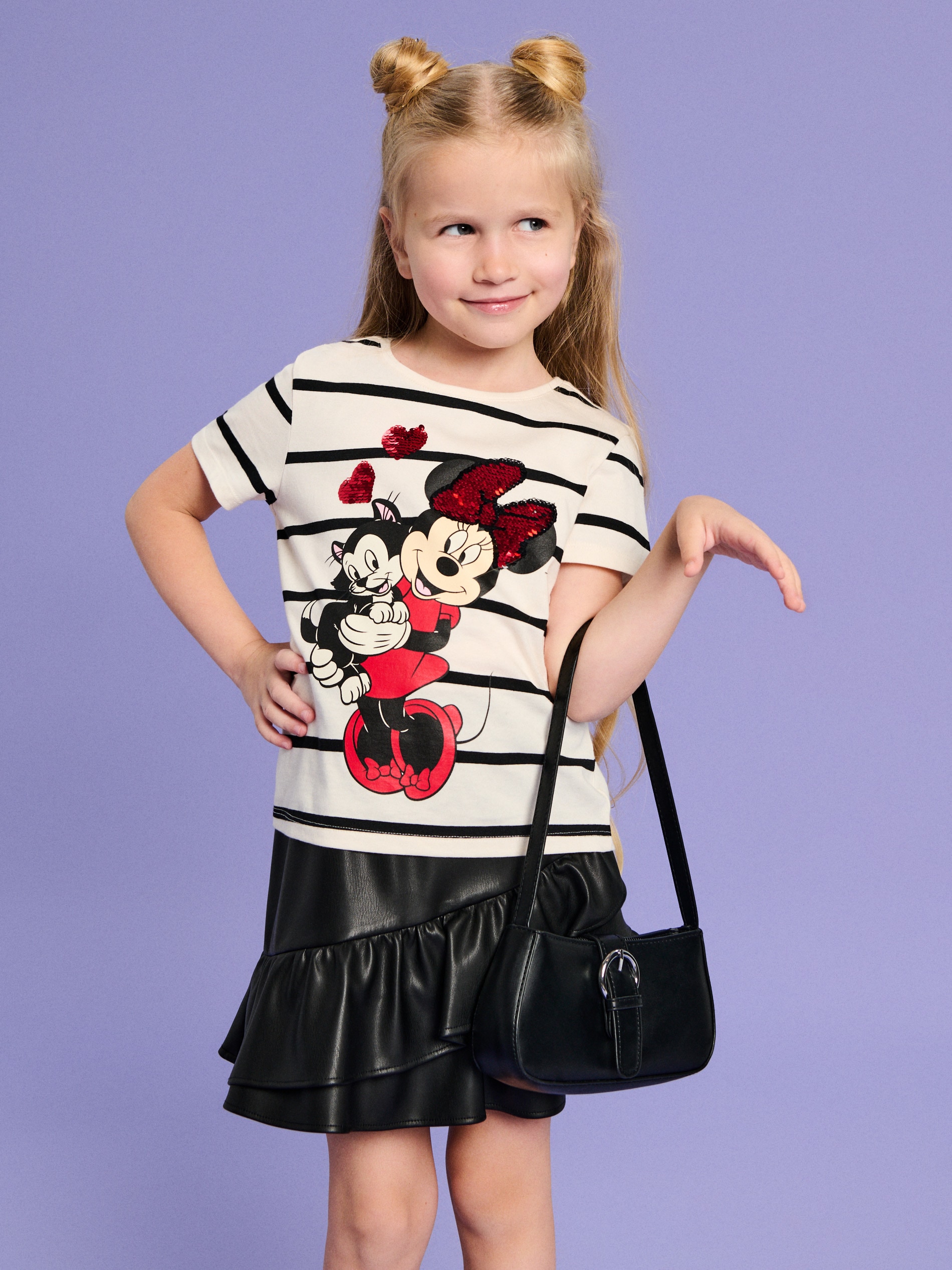 Sinsay - Tricou Disney Din Bumbac - Crem