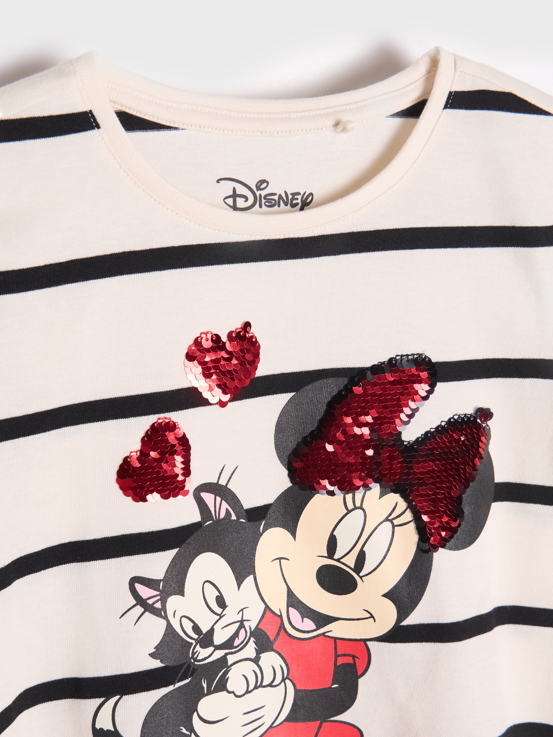 Sinsay - Tricou Disney Din Bumbac - Crem