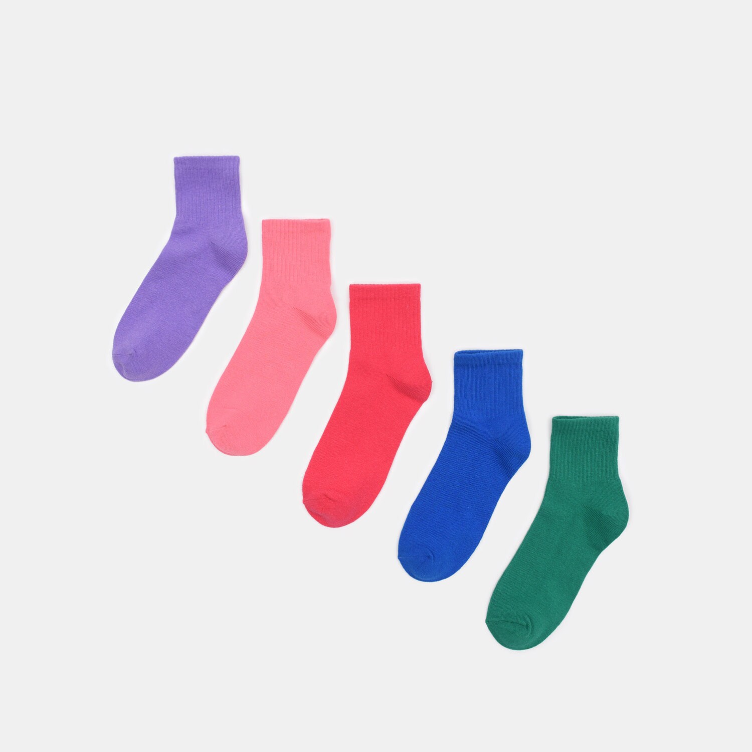 Sinsay – Set de 5 perechi de șosete cu conținut ridicat de bumbac – Multicolor answear.ro