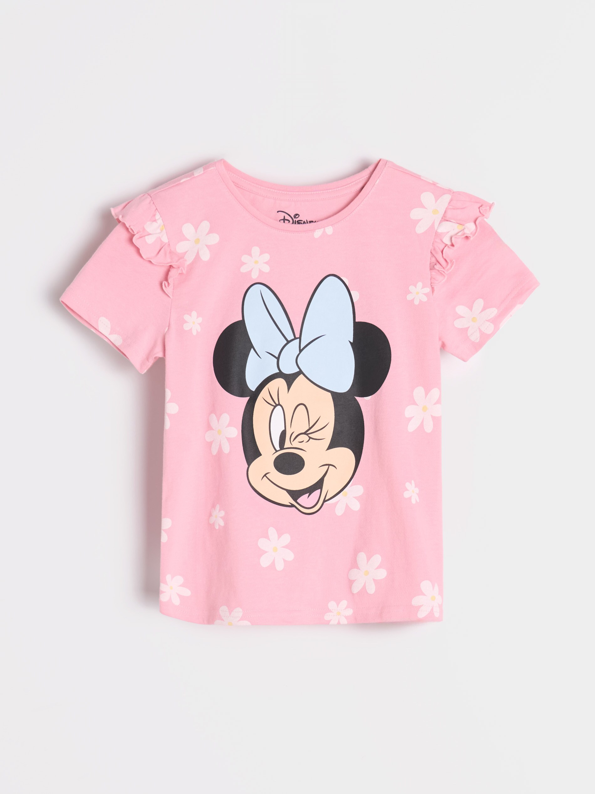 Sinsay - Pamučna Majica Disney - Roze