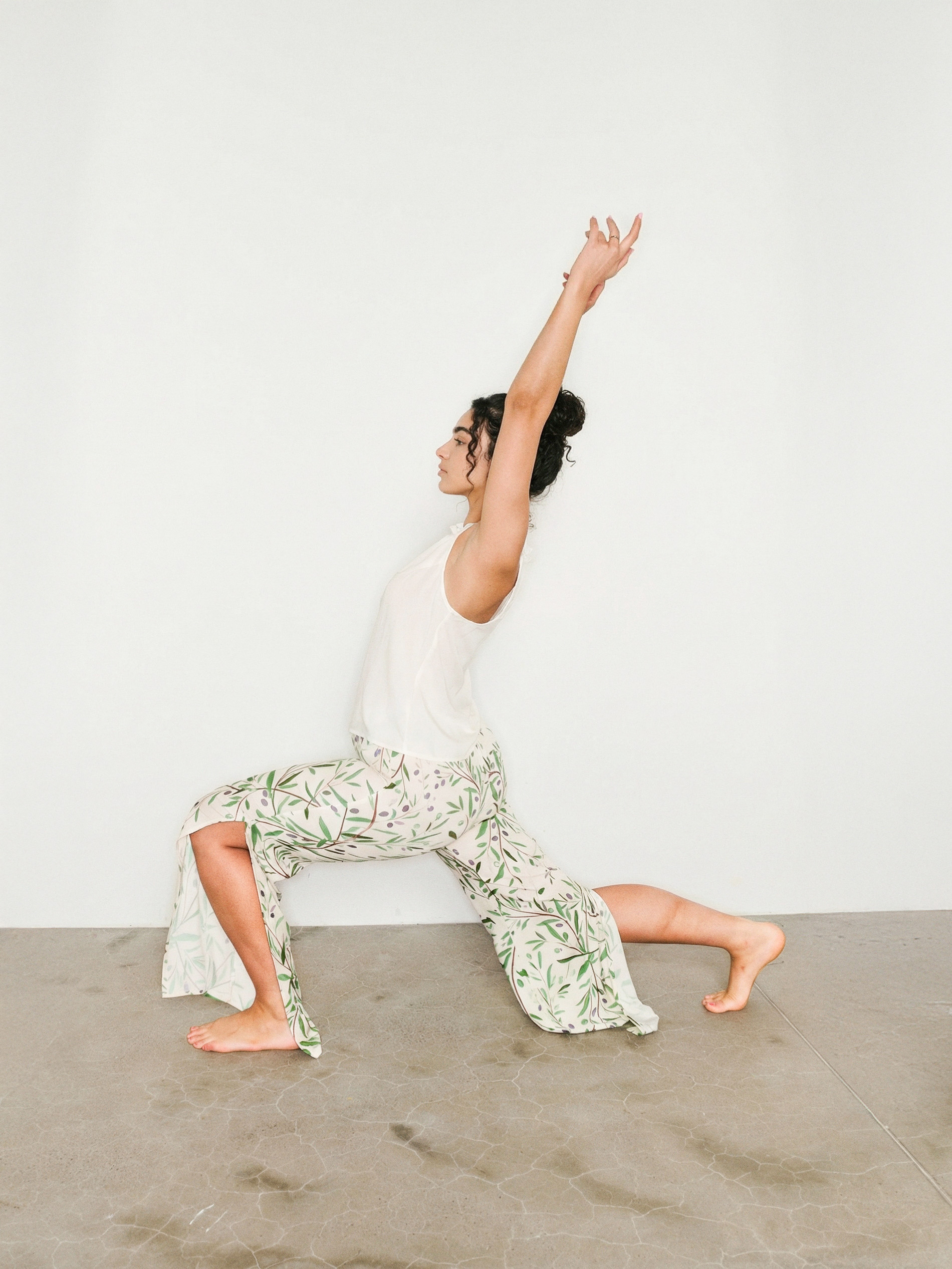 Sinsay - Wiskozowa piżama dwuczęściowa - kremowy