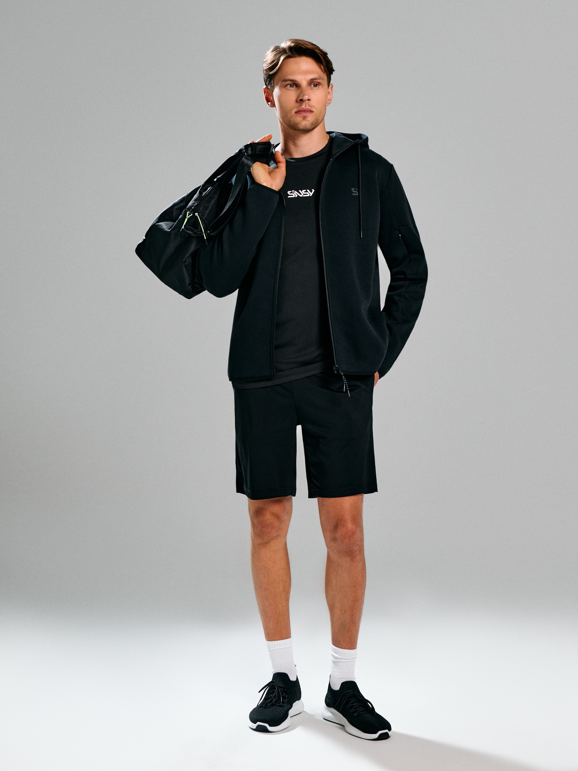 Sinsay - Φούτερ - μαυρο φωτογραφία