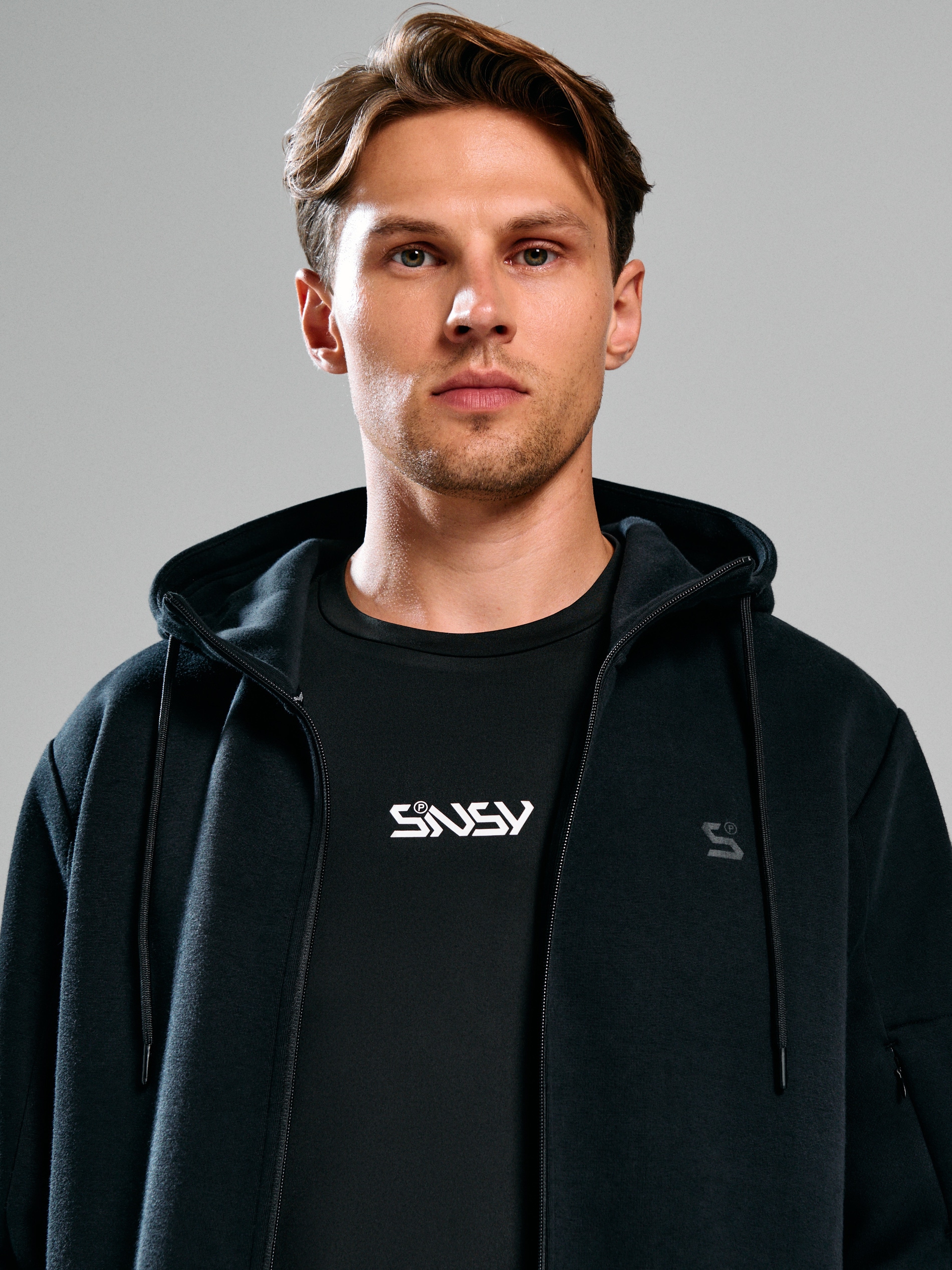 Sinsay - Φούτερ - μαυρο φωτογραφία