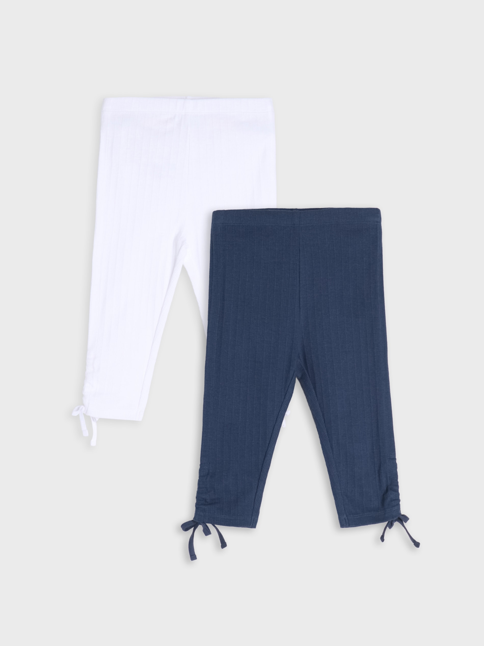 Sinsay - Legginsy z prążkowanej dzianiny 2 pack - wielobarwny