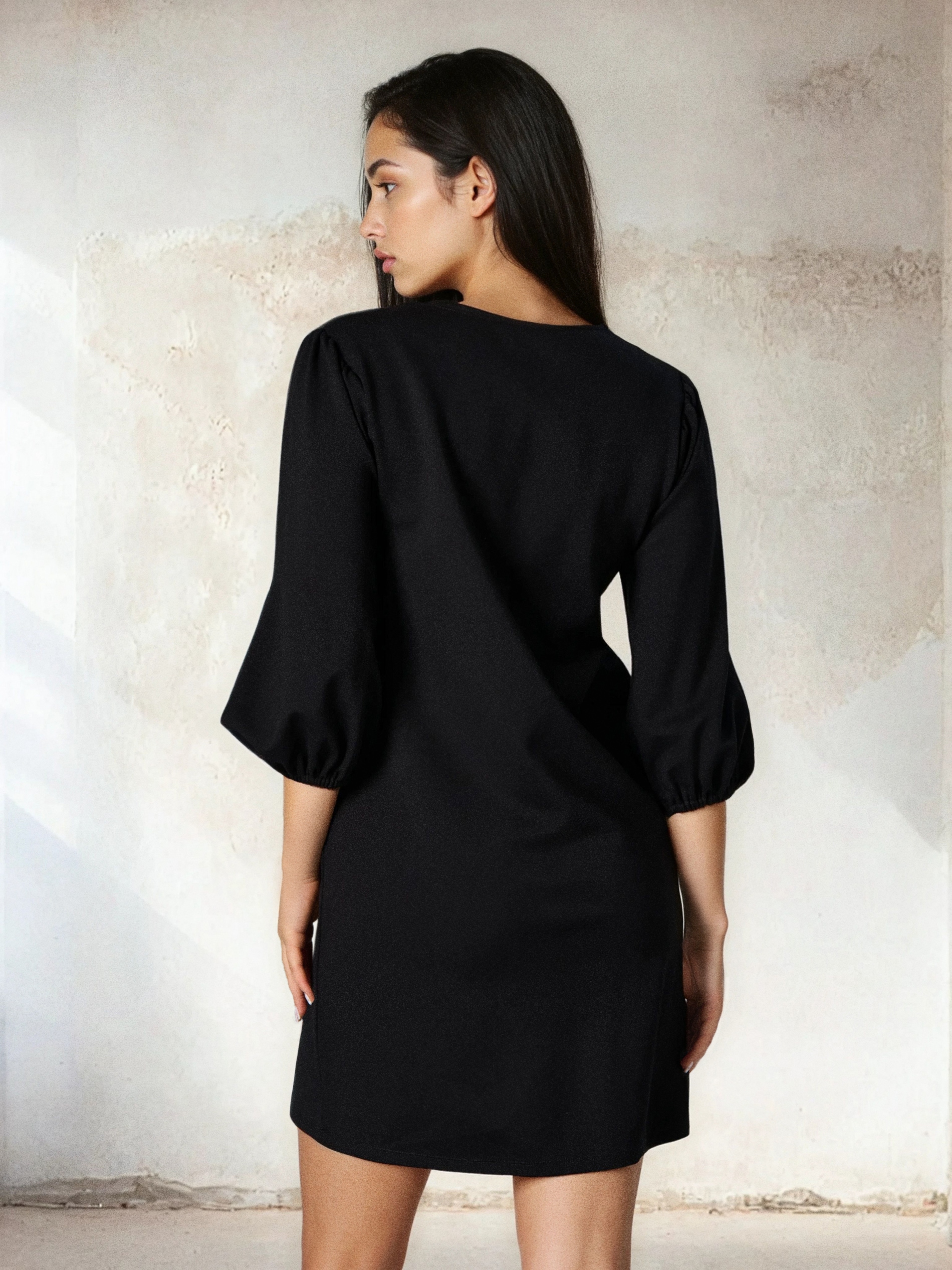 Sinsay - Mini φόρεμα - μαυρο φωτογραφία