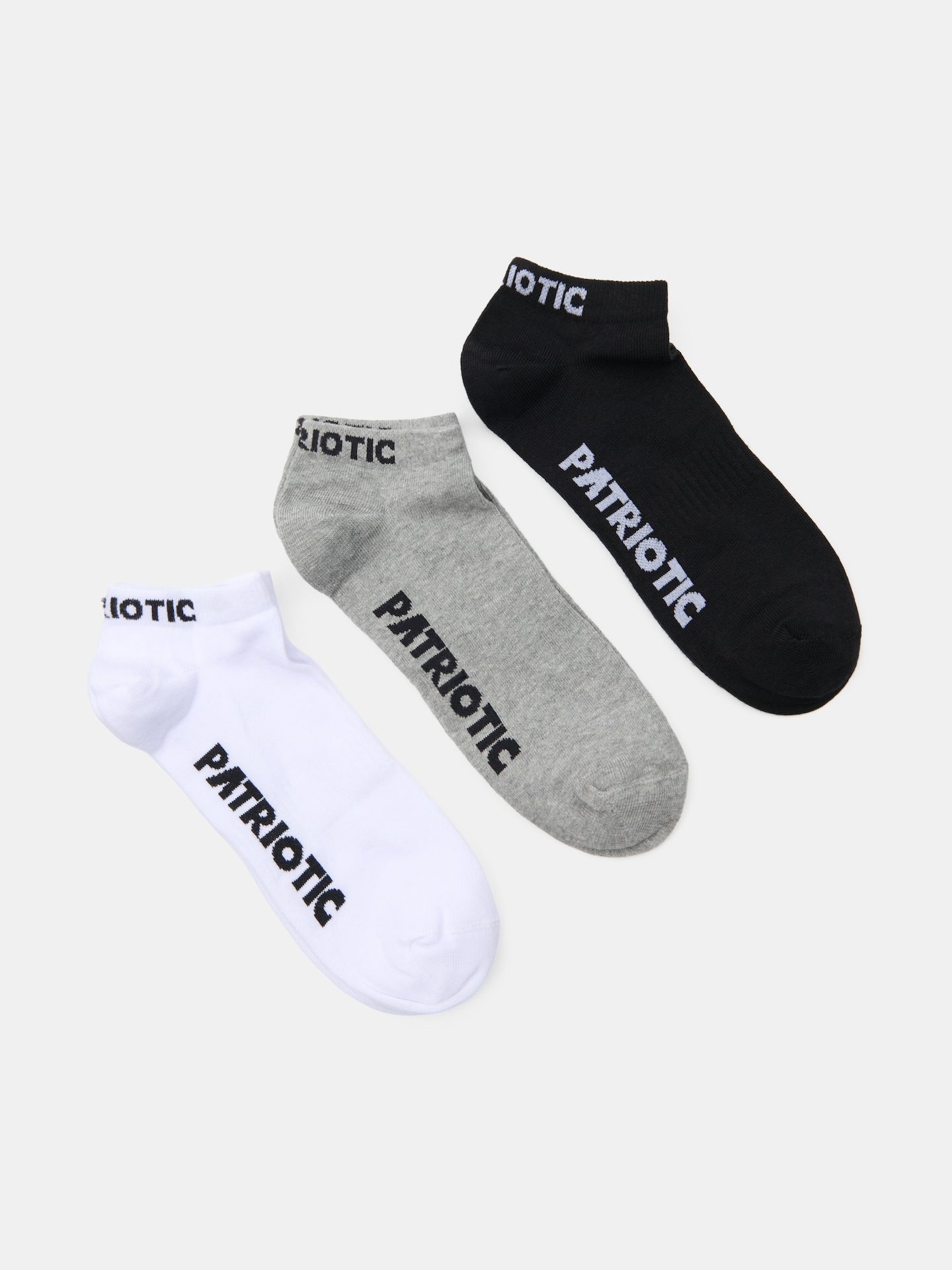 Sinsay - Skarpetki stopki 3 pack Patriotic - wielobarwny