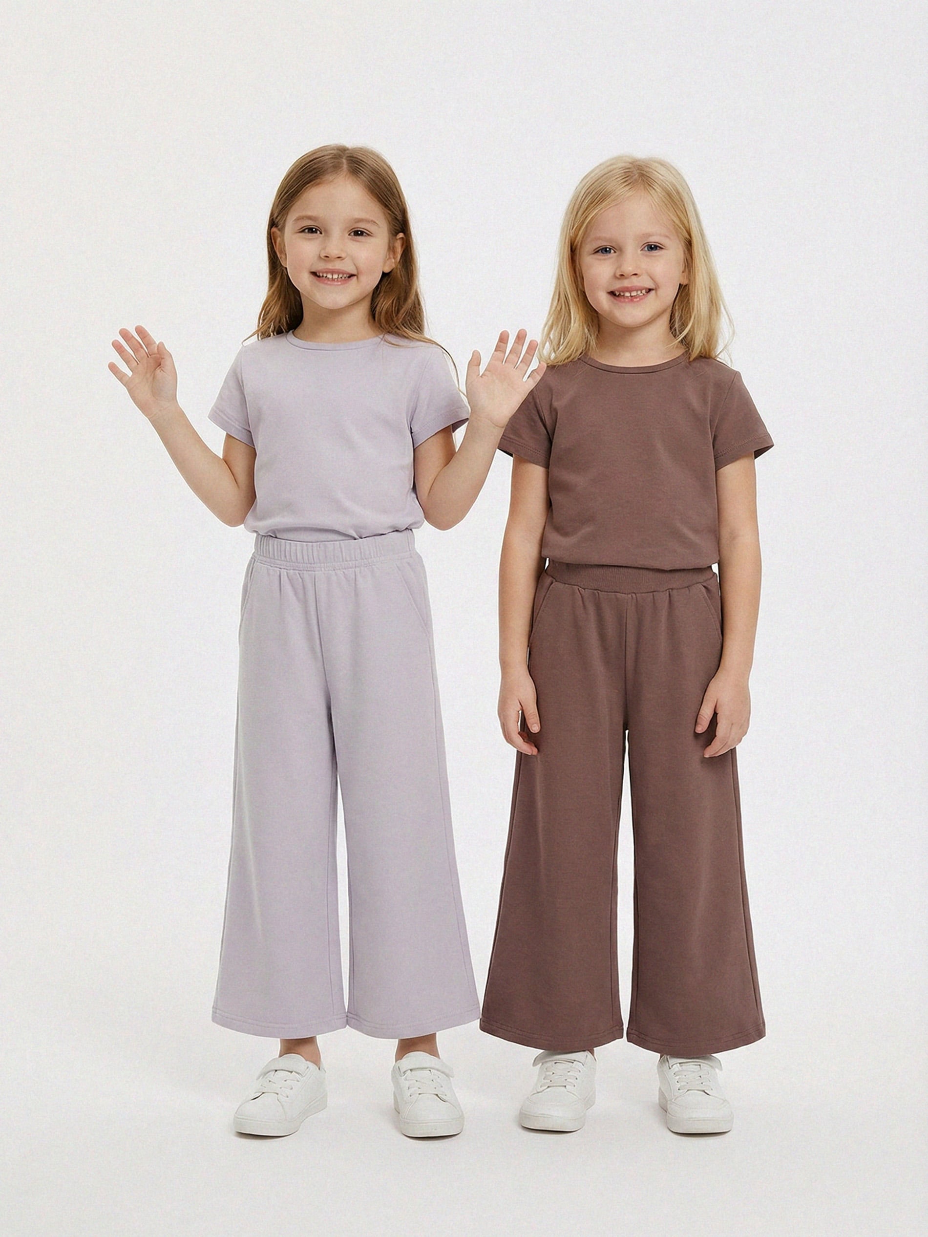 Sinsay - Szerokie spodnie dresowe 2 pack - wielobarwny