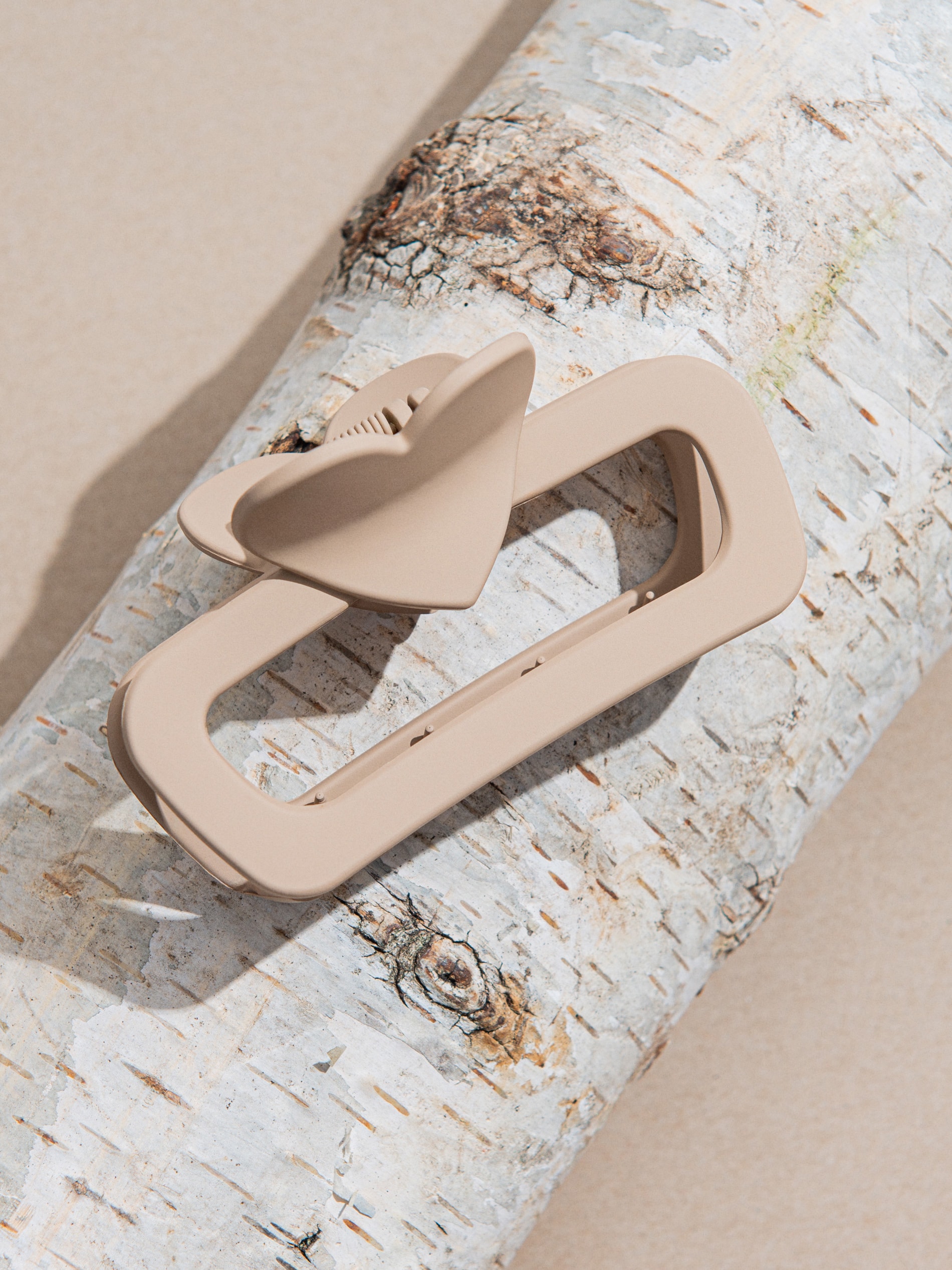 Sinsay - Κλάμερ - μπεζ φωτογραφία