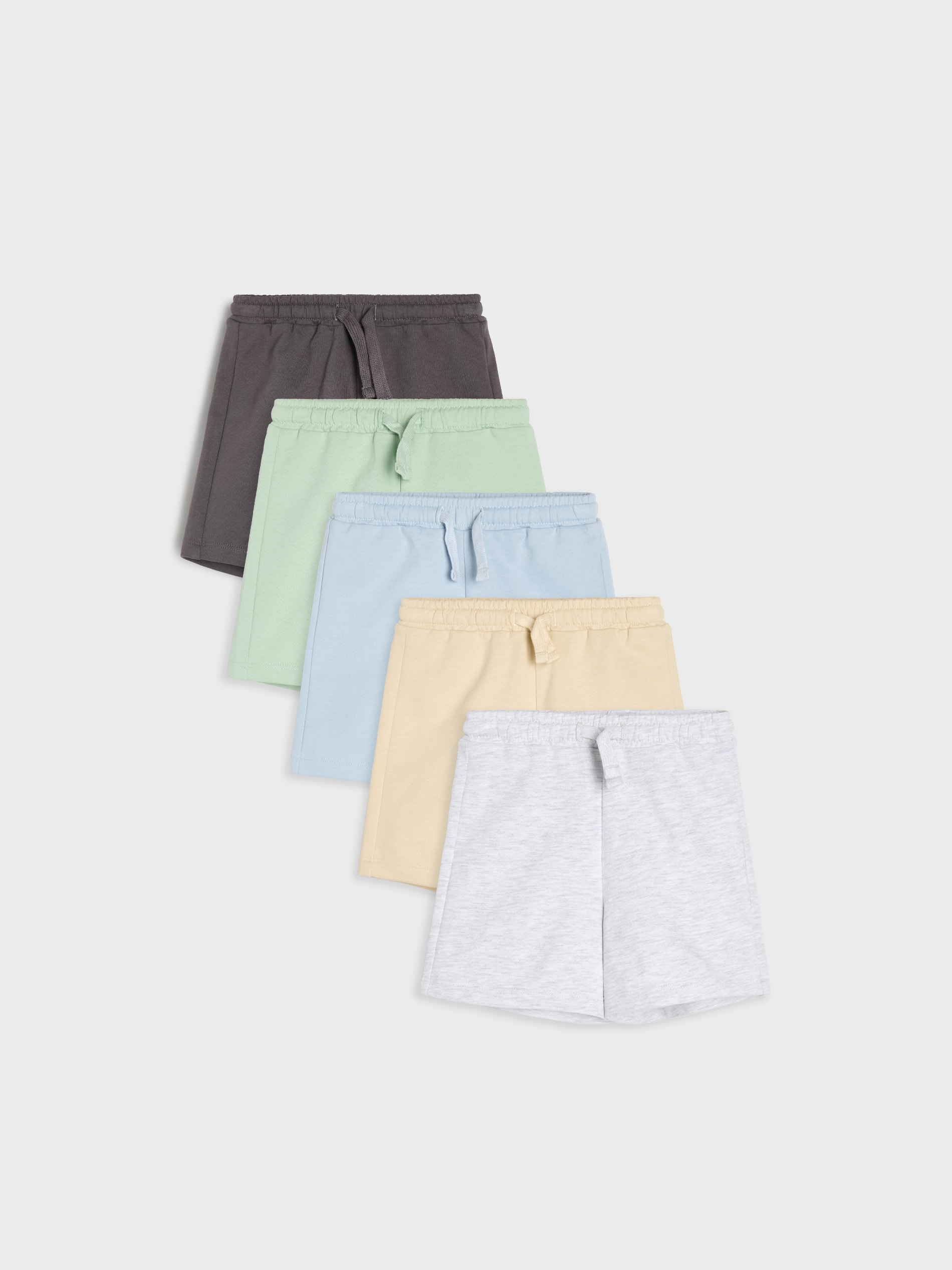 Sinsay - Bawełniane szorty 5 pack - zielony