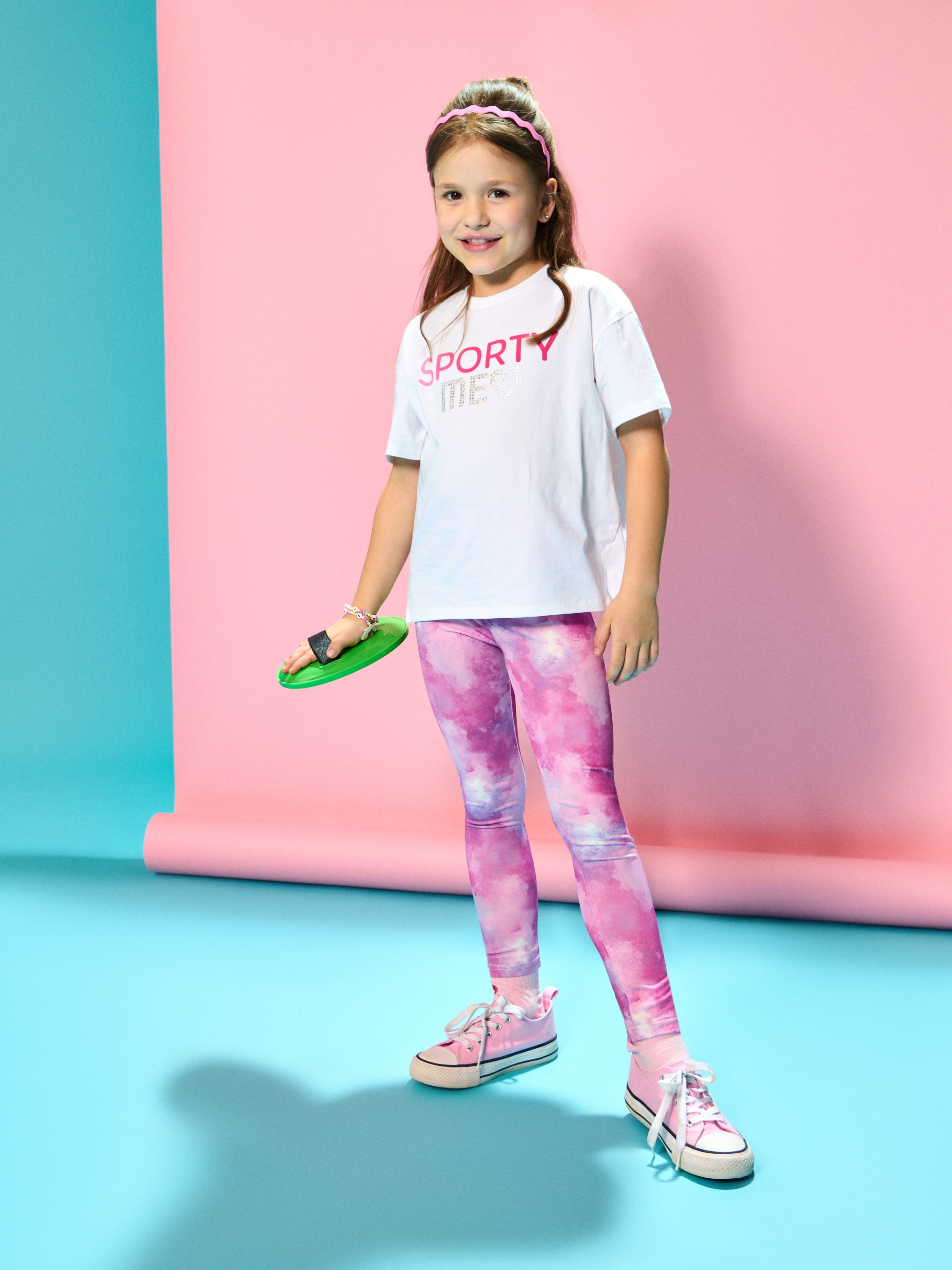 Sinsay - Legginsy Active - wielobarwny