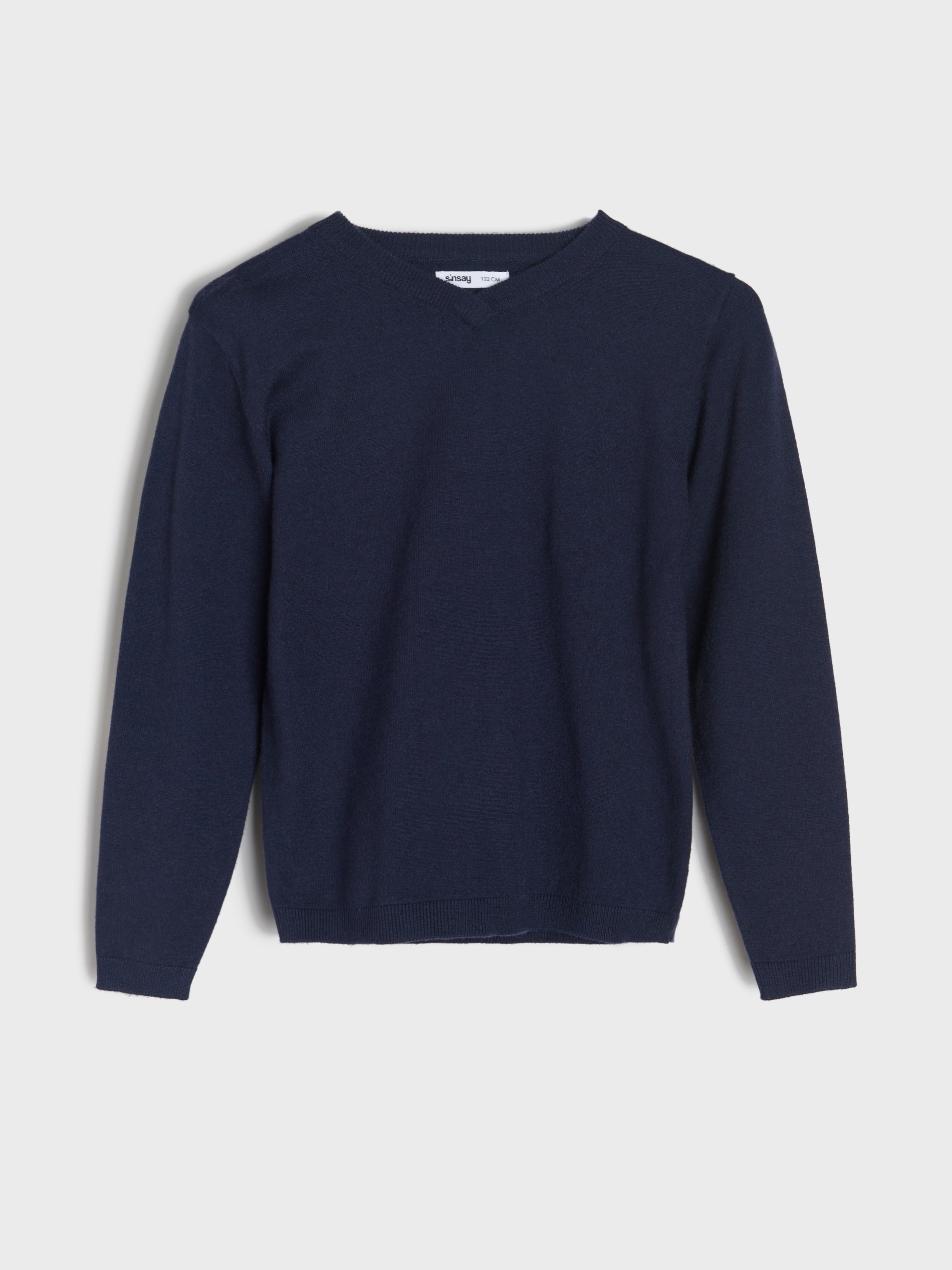 Sinsay - Sweter z wiskozy - granatowy