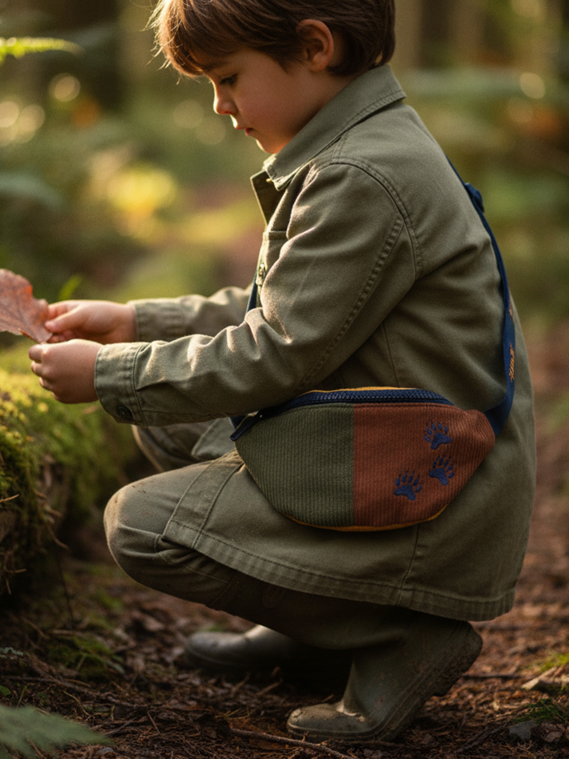 Sinsay - Τσαντάκι μέσης από κοτλέ με ρυθμιζόμενο ιμάντα - πολυχρωμο φωτογραφία