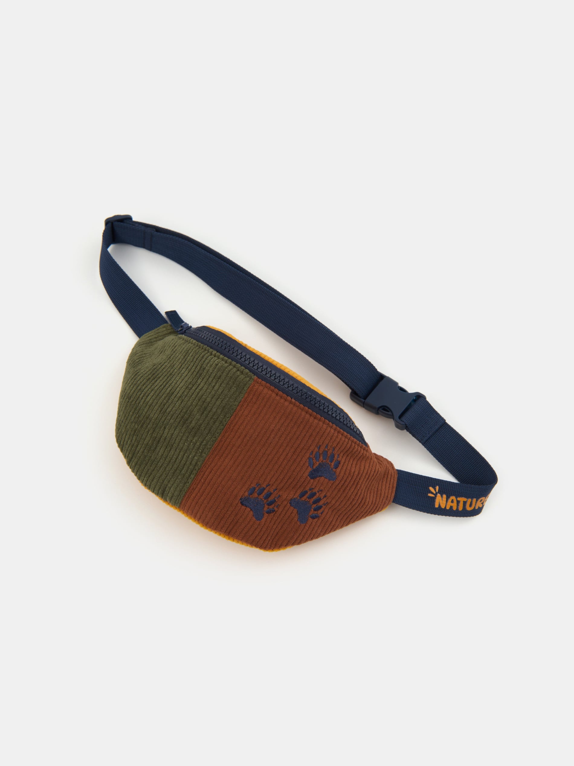 Sinsay - Τσαντάκι μέσης από κοτλέ με ρυθμιζόμενο ιμάντα - πολυχρωμο φωτογραφία