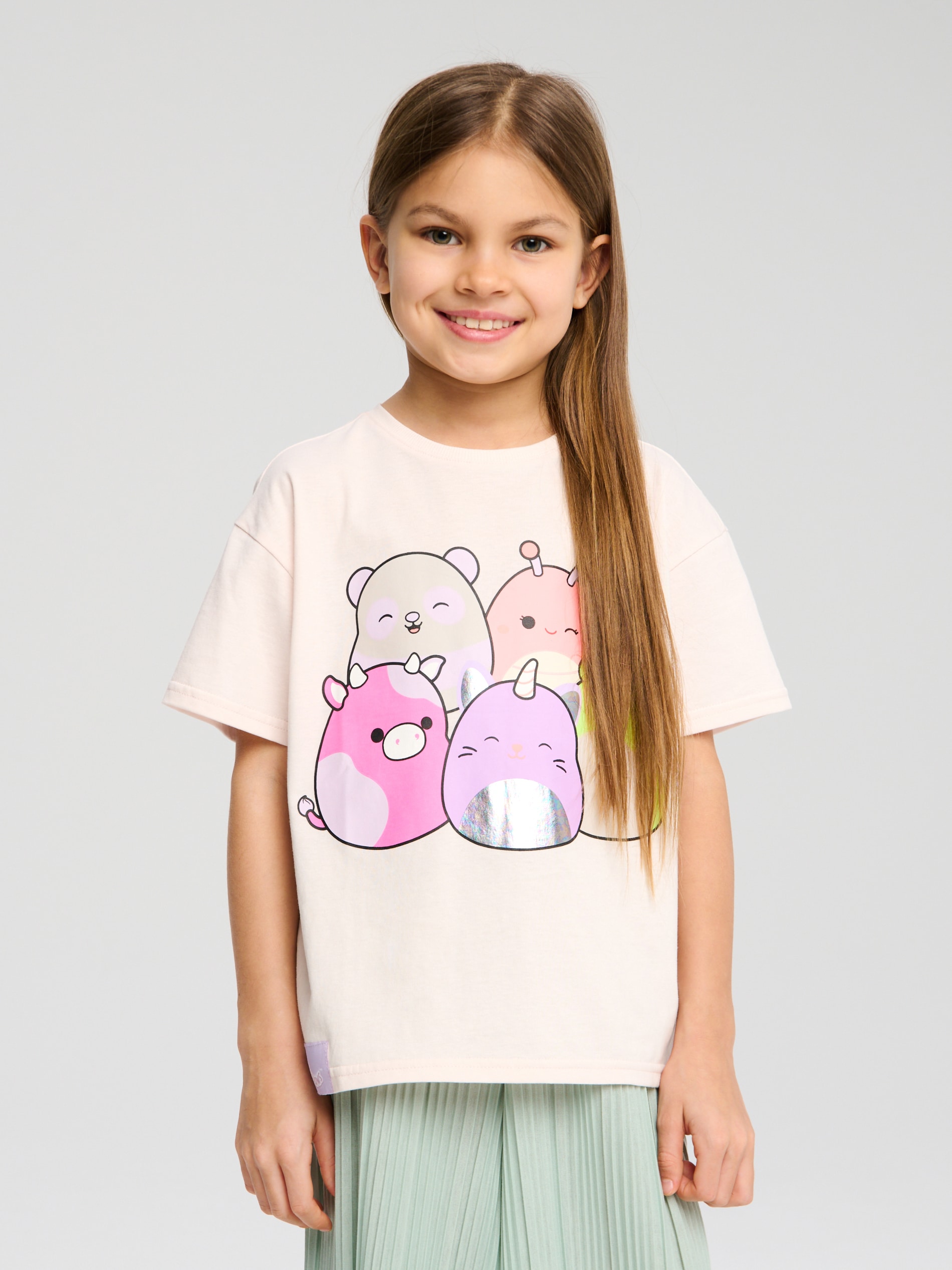 Sinsay - Koszulka Squishmallows - różowy