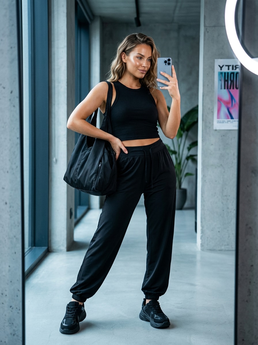 Spodnie jogger sportowe