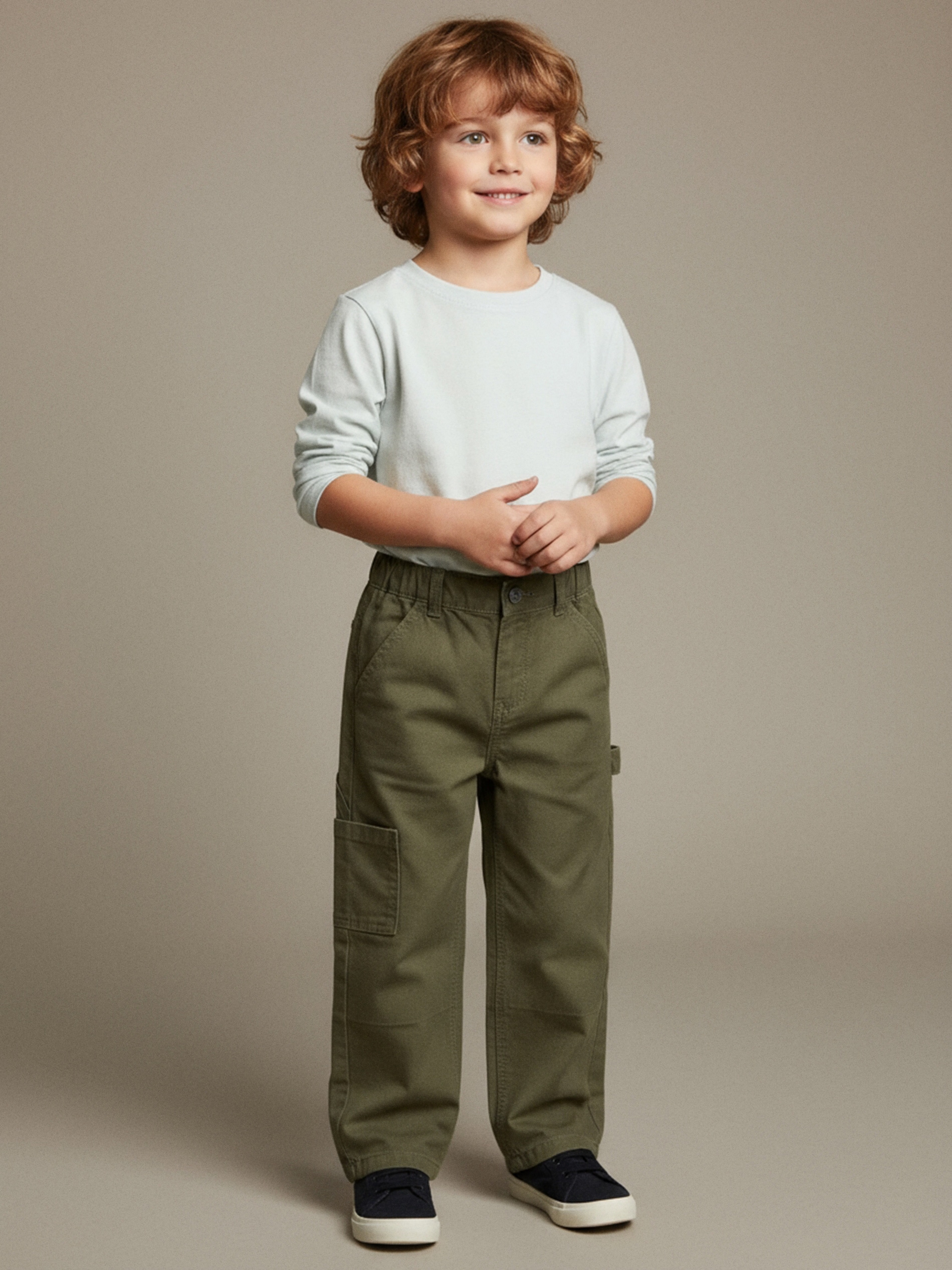 Sinsay - Jeansy loose fit - zielony