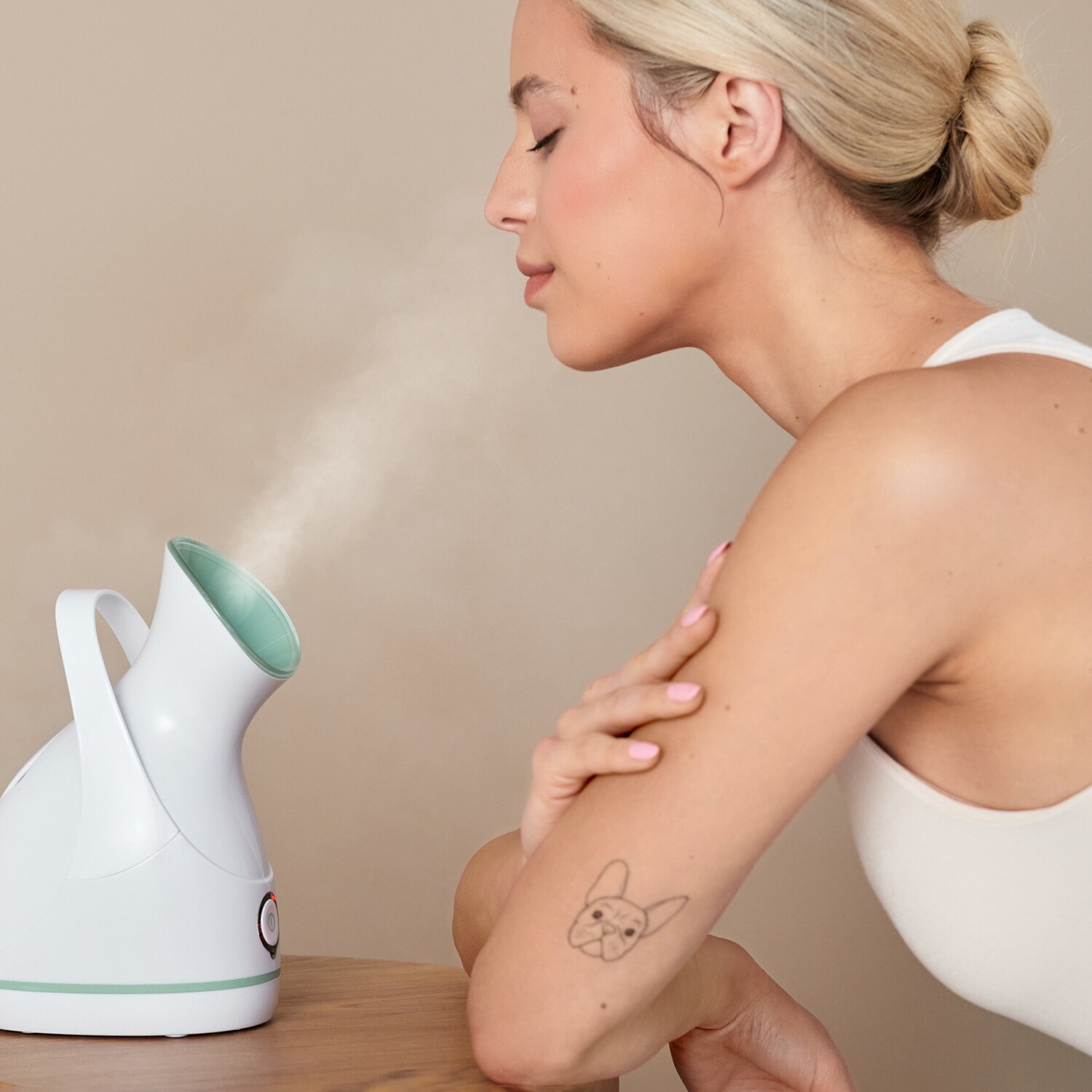 Sinsay - Face steamer - Ivory