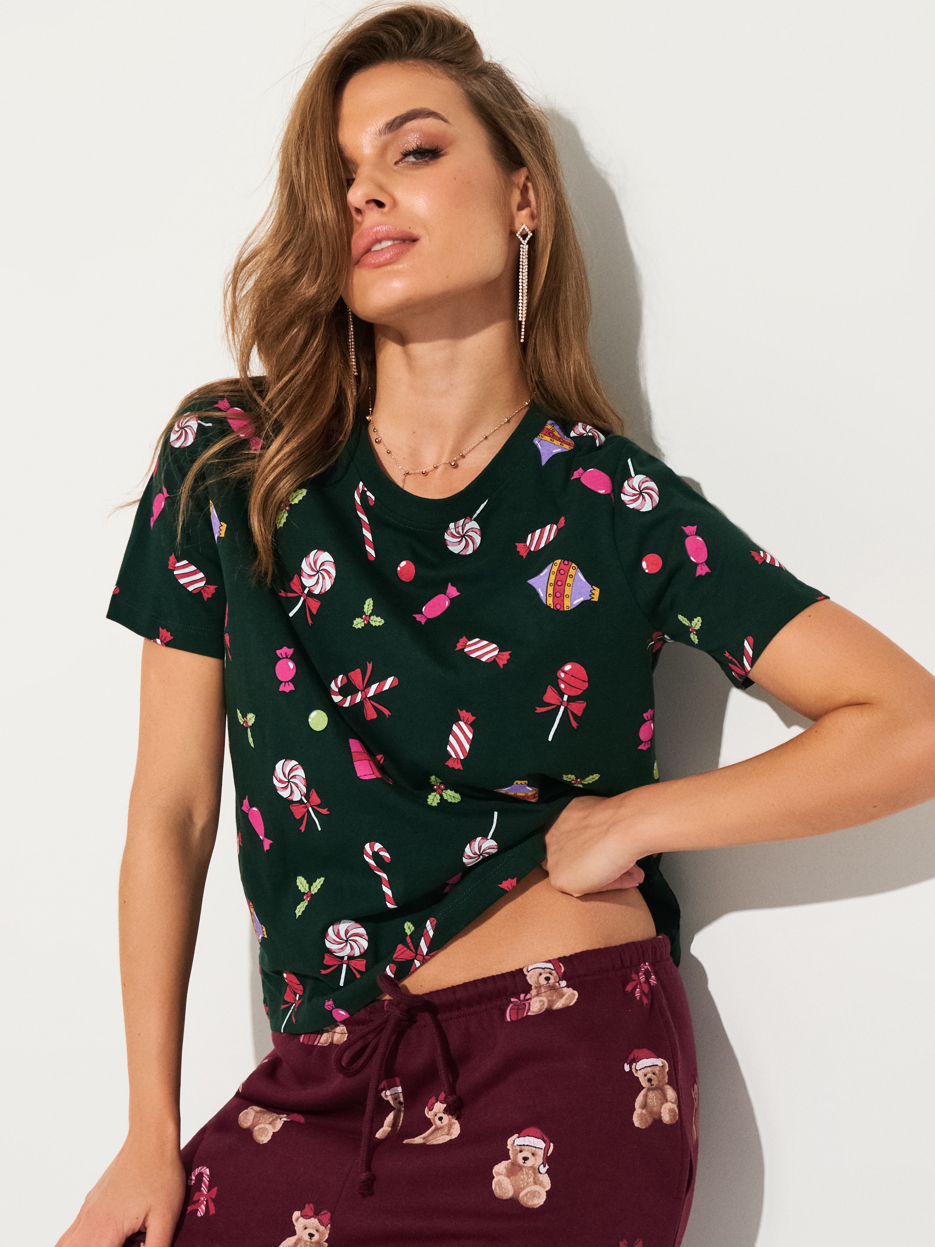 Sinsay - Βαμβακερό μπλουζάκι - γαλαζοπρασινο φωτογραφία