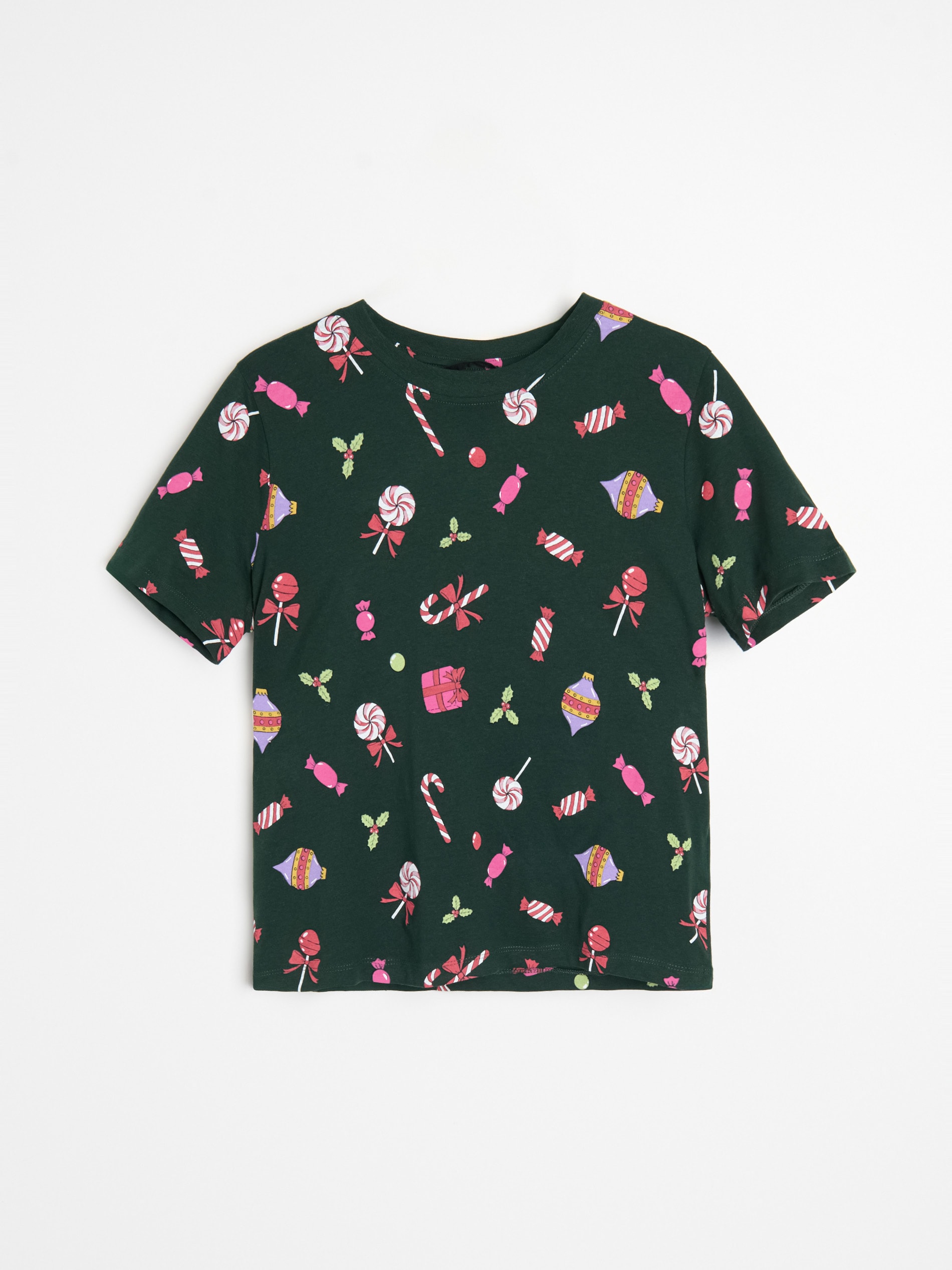 Sinsay - Βαμβακερό μπλουζάκι - γαλαζοπρασινο φωτογραφία