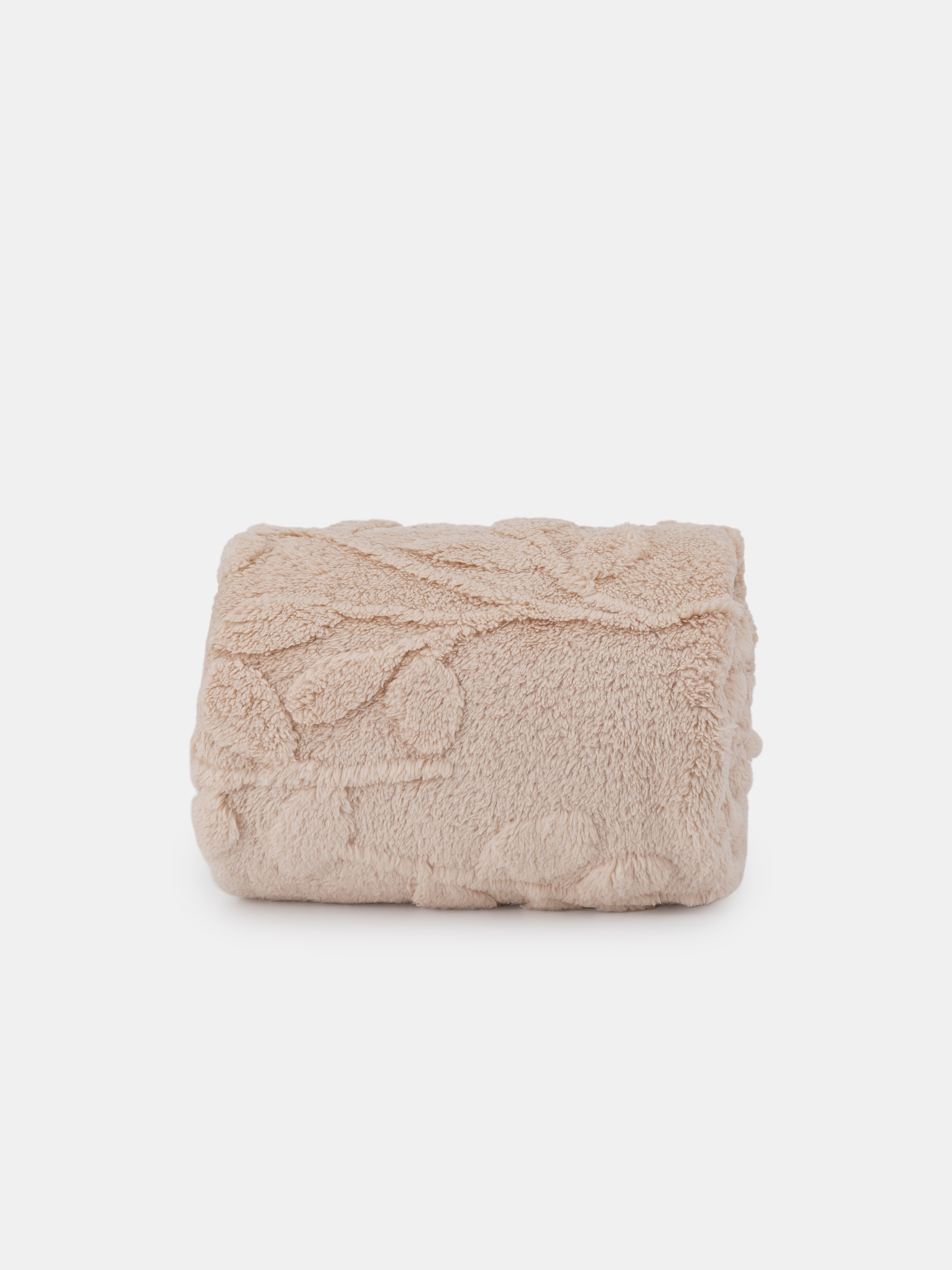 Sinsay - Κουβέρτα με φυτικό σχέδιο - μπεζ φωτογραφία