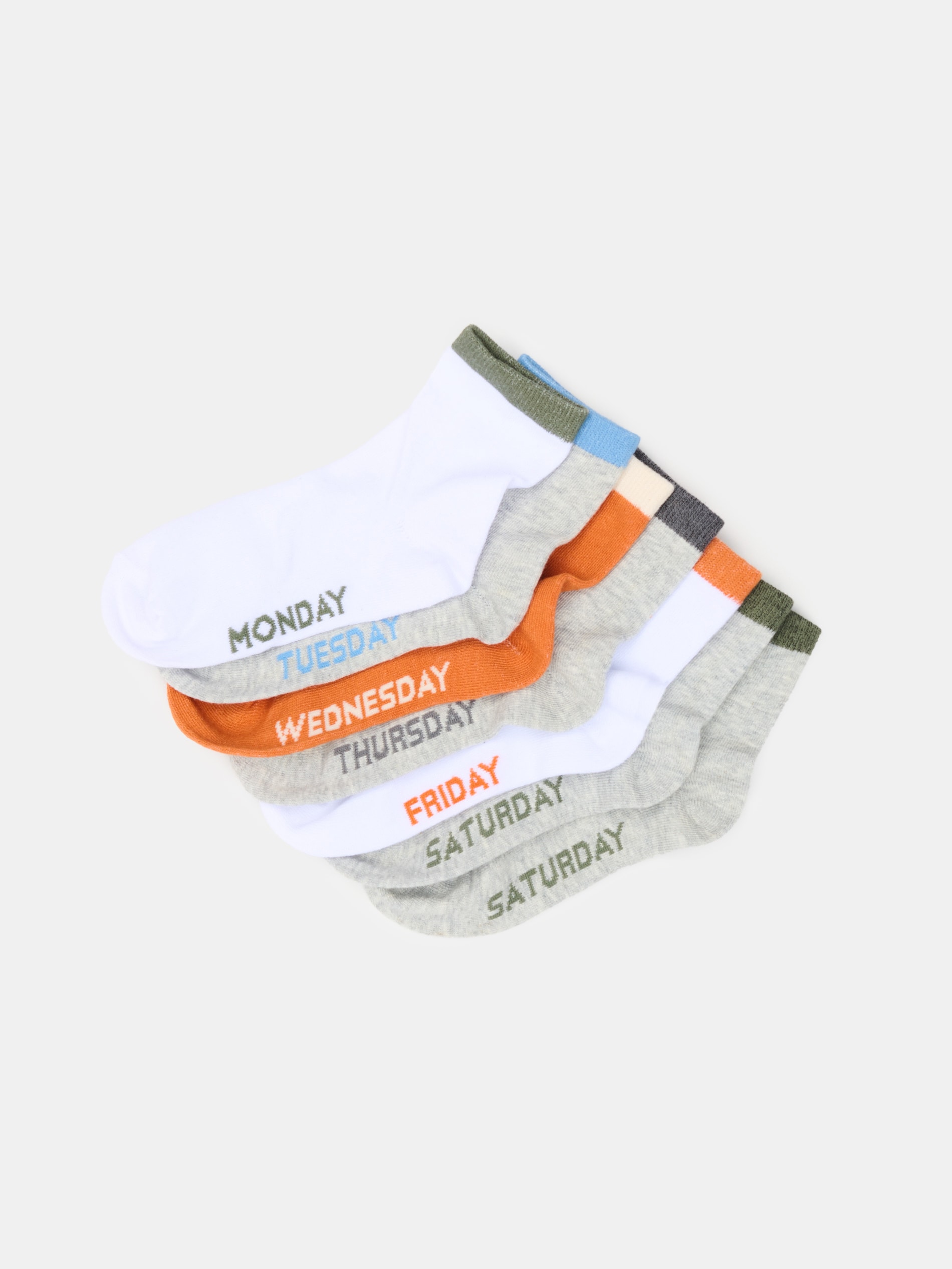 Sinsay - Skarpetki 7 pack - biały