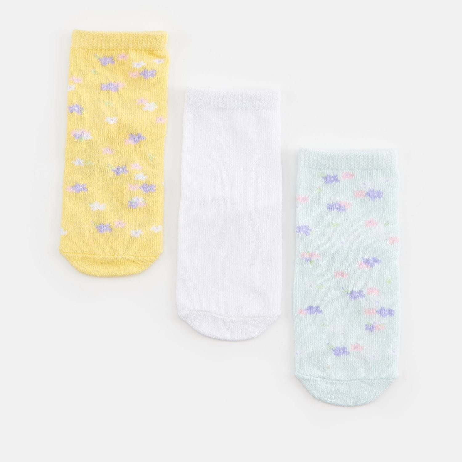 Levně Sinsay - Sada 3 párů ponožek - Vícebarevná