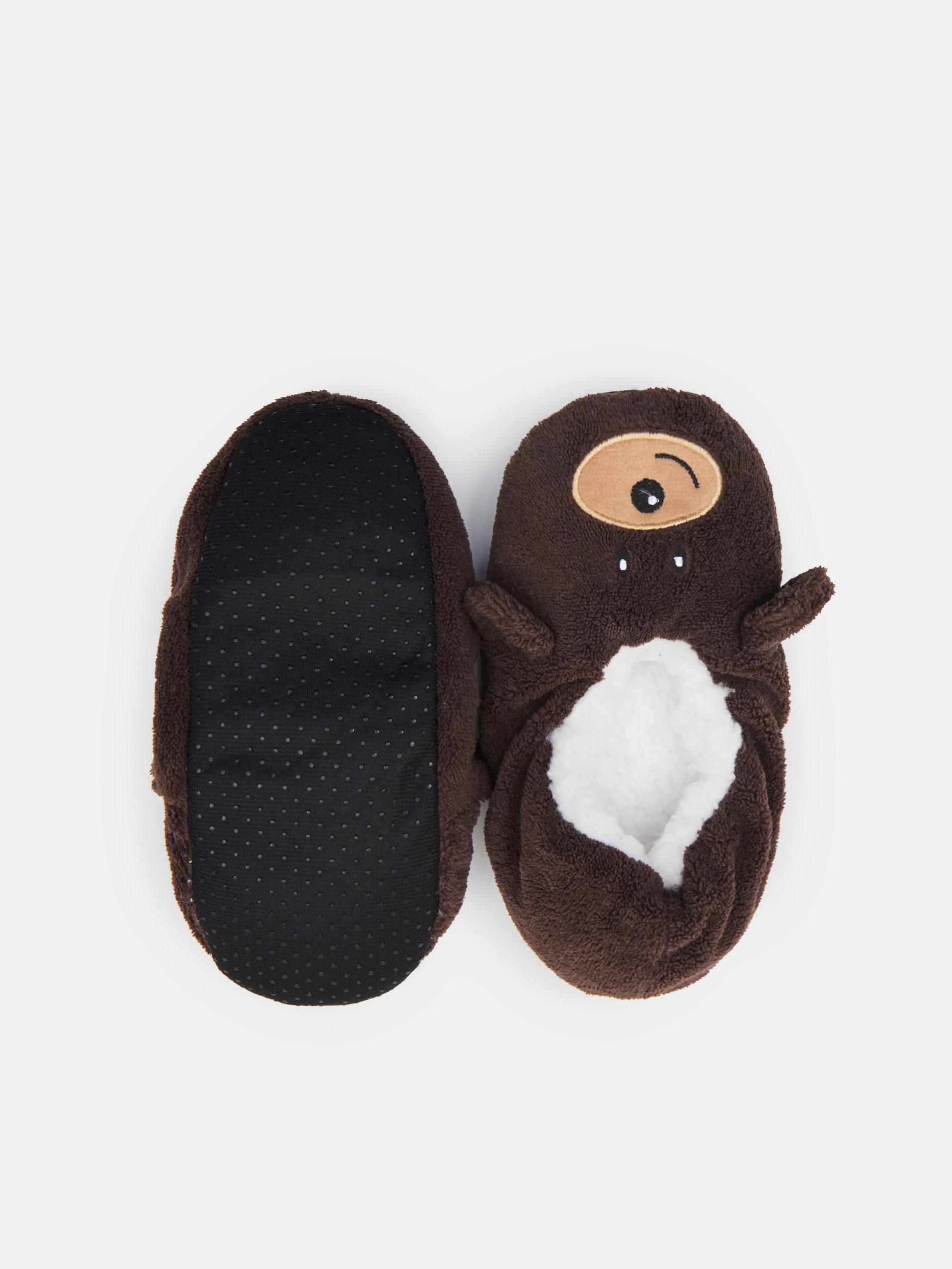 Sinsay - BOYS` SLIPPERS - Braon