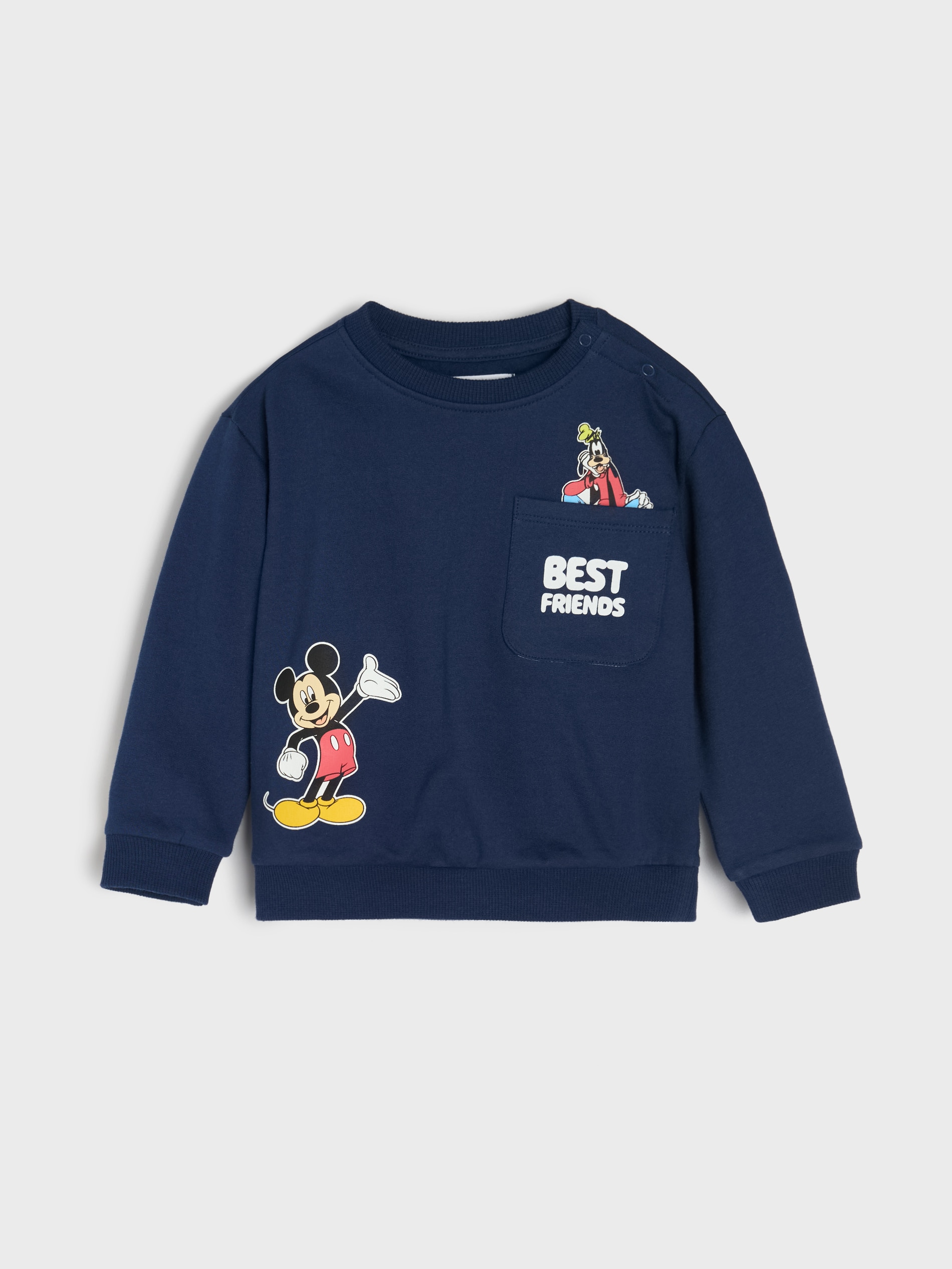 Sinsay - Σετ με φούτερ και παντελόνι Mickey Mouse - ναυτικο μπλε φωτογραφία