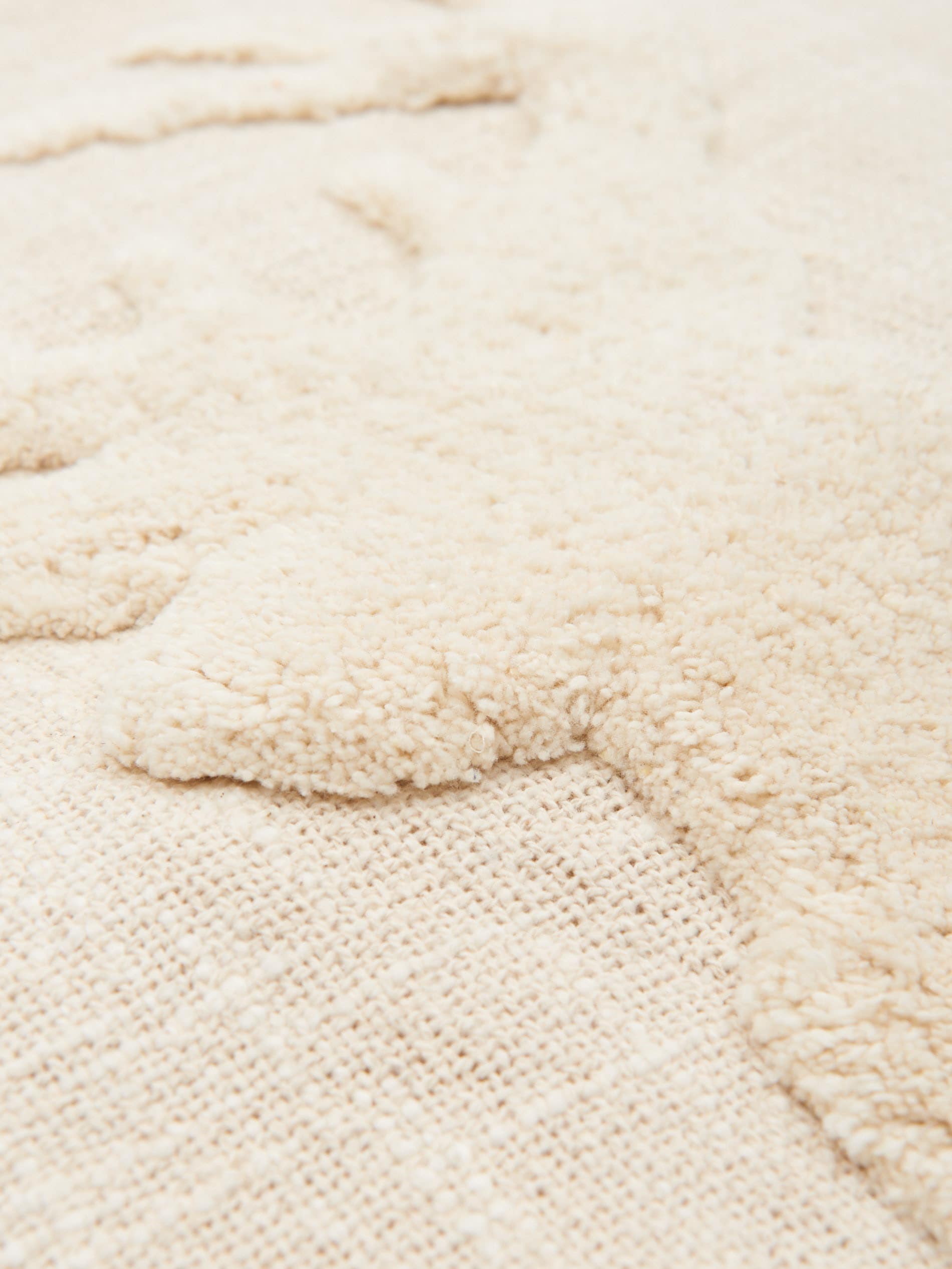 Sinsay - Μαξιλαροθήκη με σχέδιο από ταράνδο - κρεμ φωτογραφία