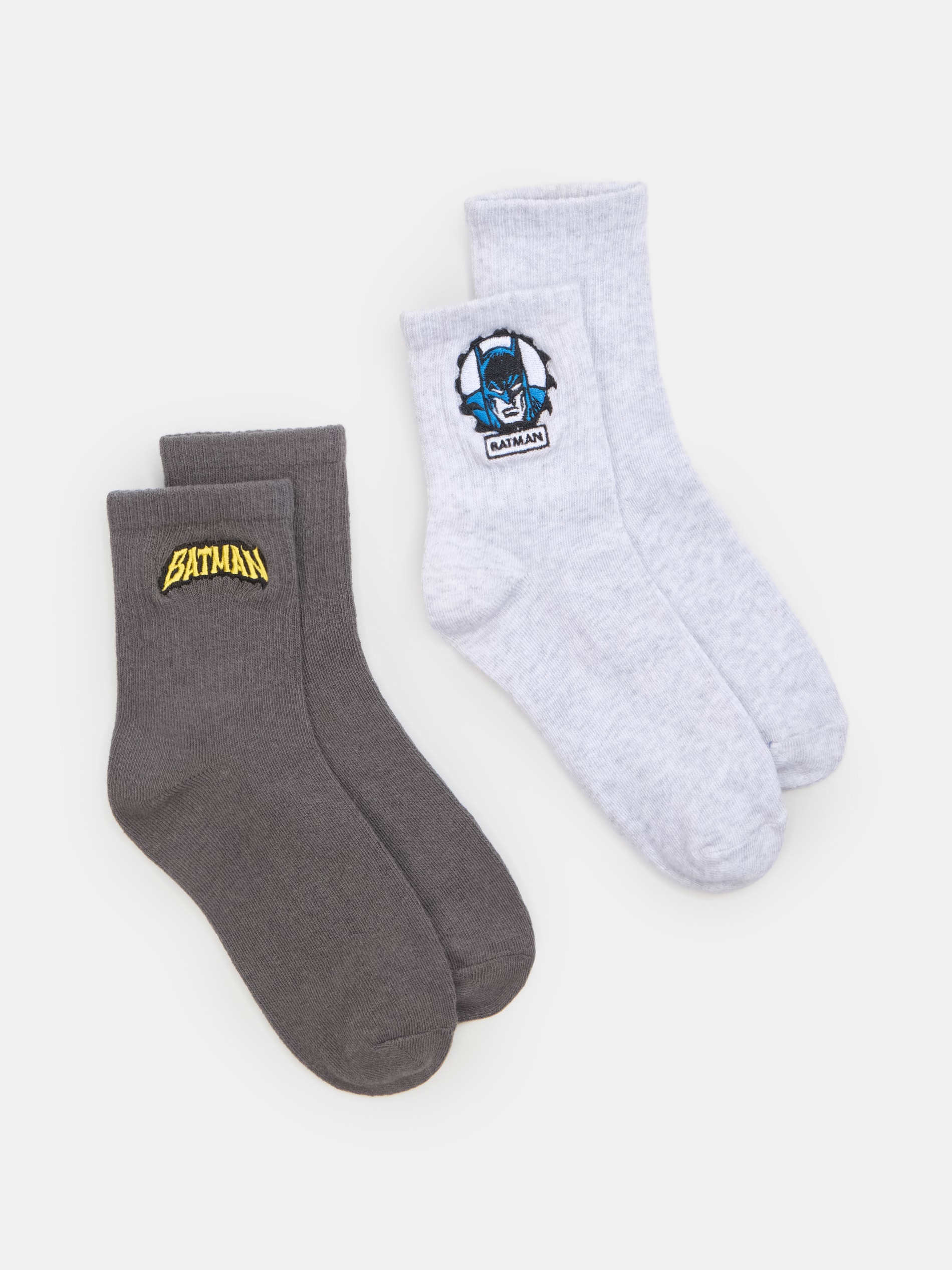 Sinsay - Skarpetki 2 pack Batman - szary