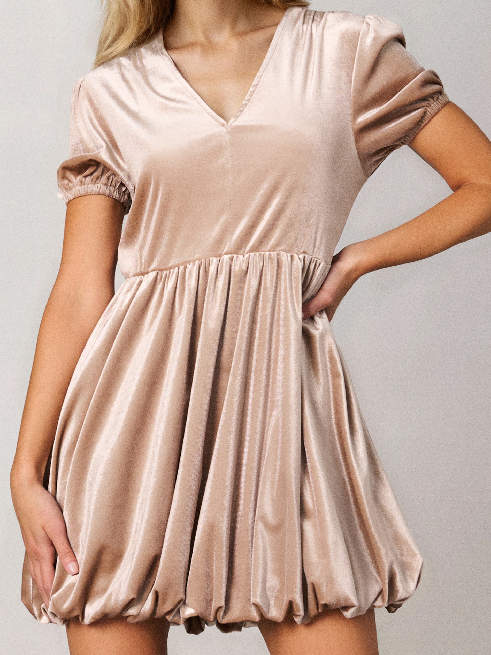 Sinsay - Φούστα μπαλόνι - χρυσο φωτογραφία