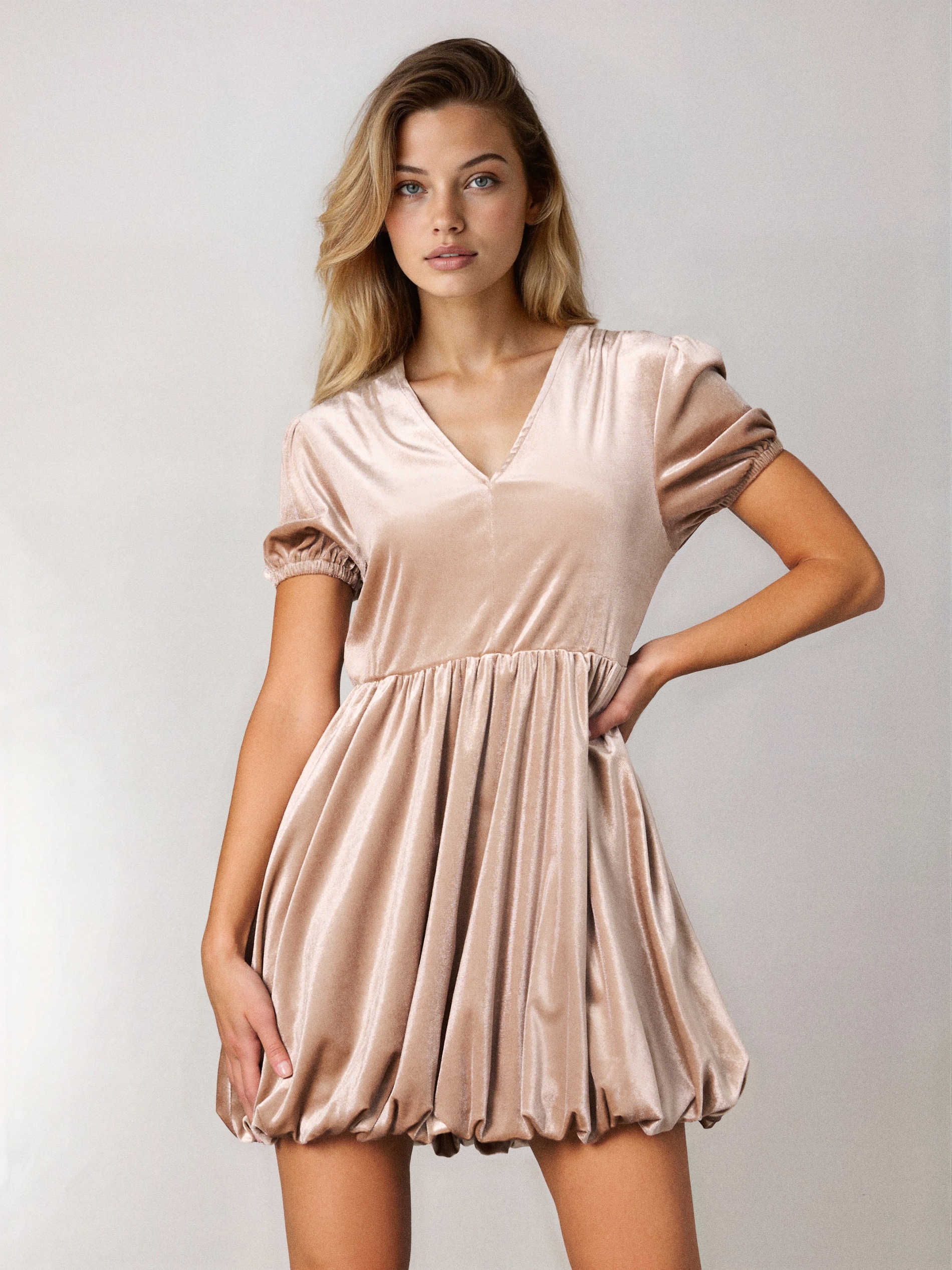 Sinsay - Φούστα μπαλόνι - χρυσο φωτογραφία