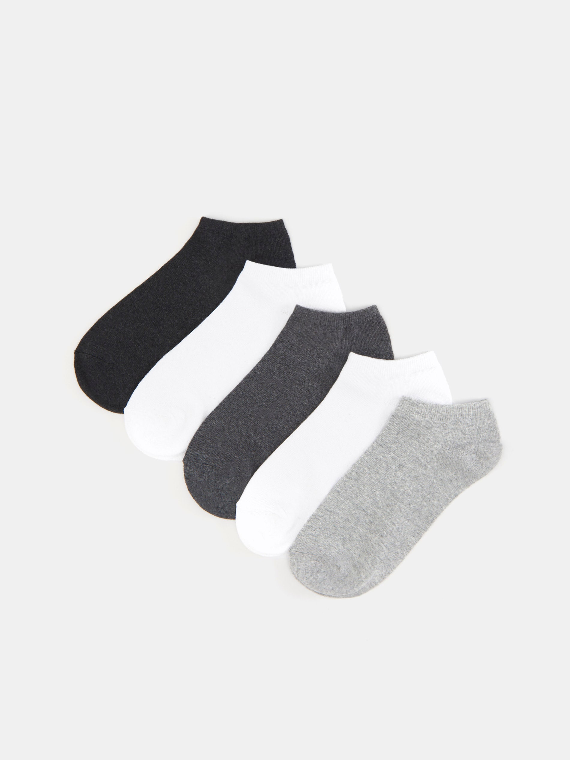 Sinsay - Skarpetki BASIC 5 pack - szary
