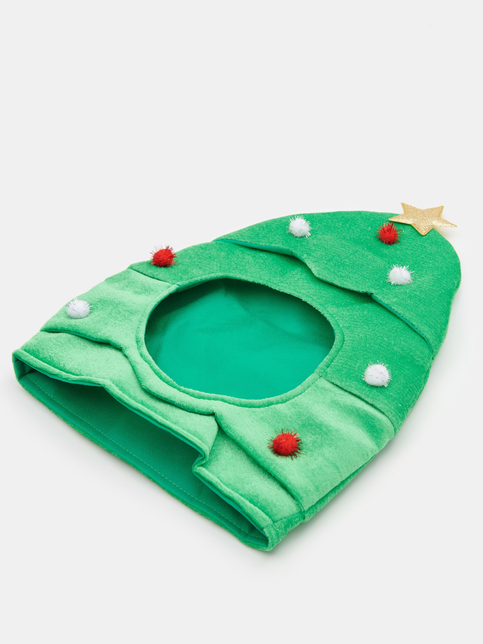 Sinsay - Χριστουγεννιάτικος σκούφος σε σχήμα δέντρου - πρασινο φωτογραφία