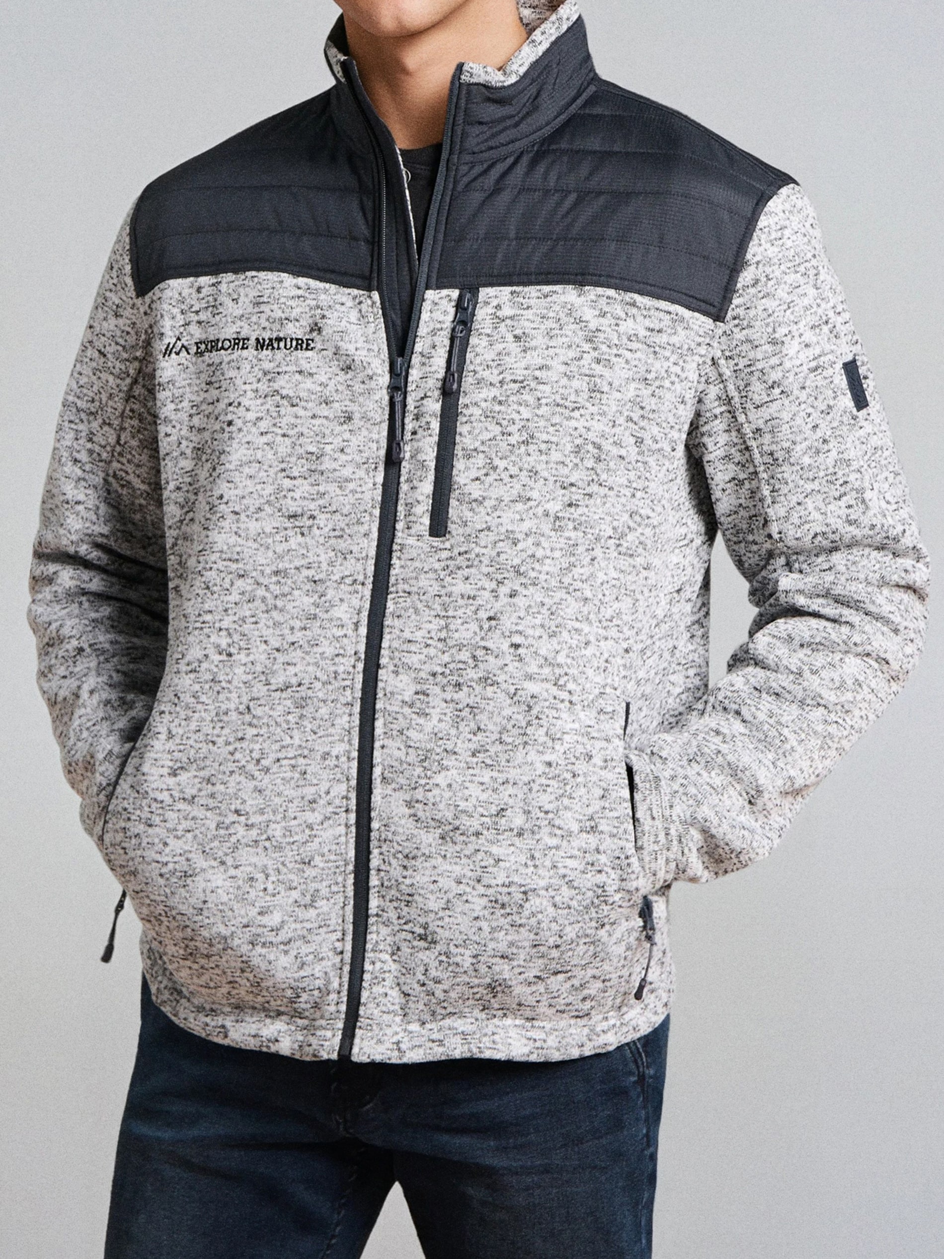 Sinsay - Bluza softshell - szary