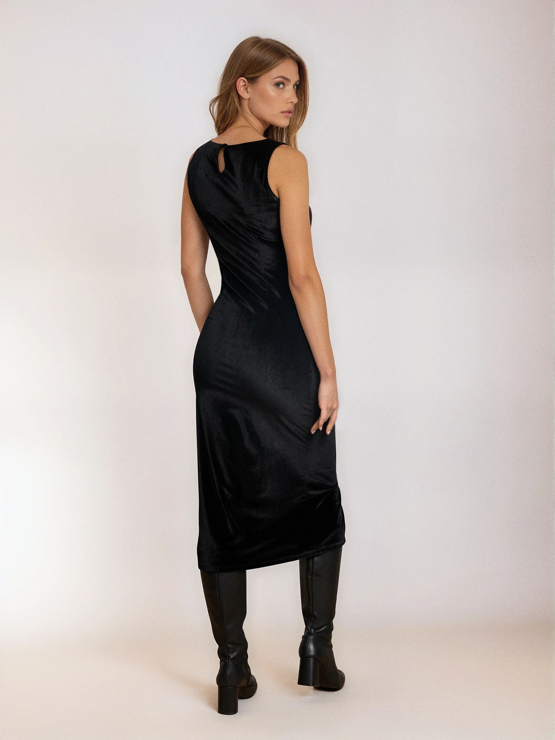 Sinsay - Φόρεμα Maxi - μαυρο φωτογραφία