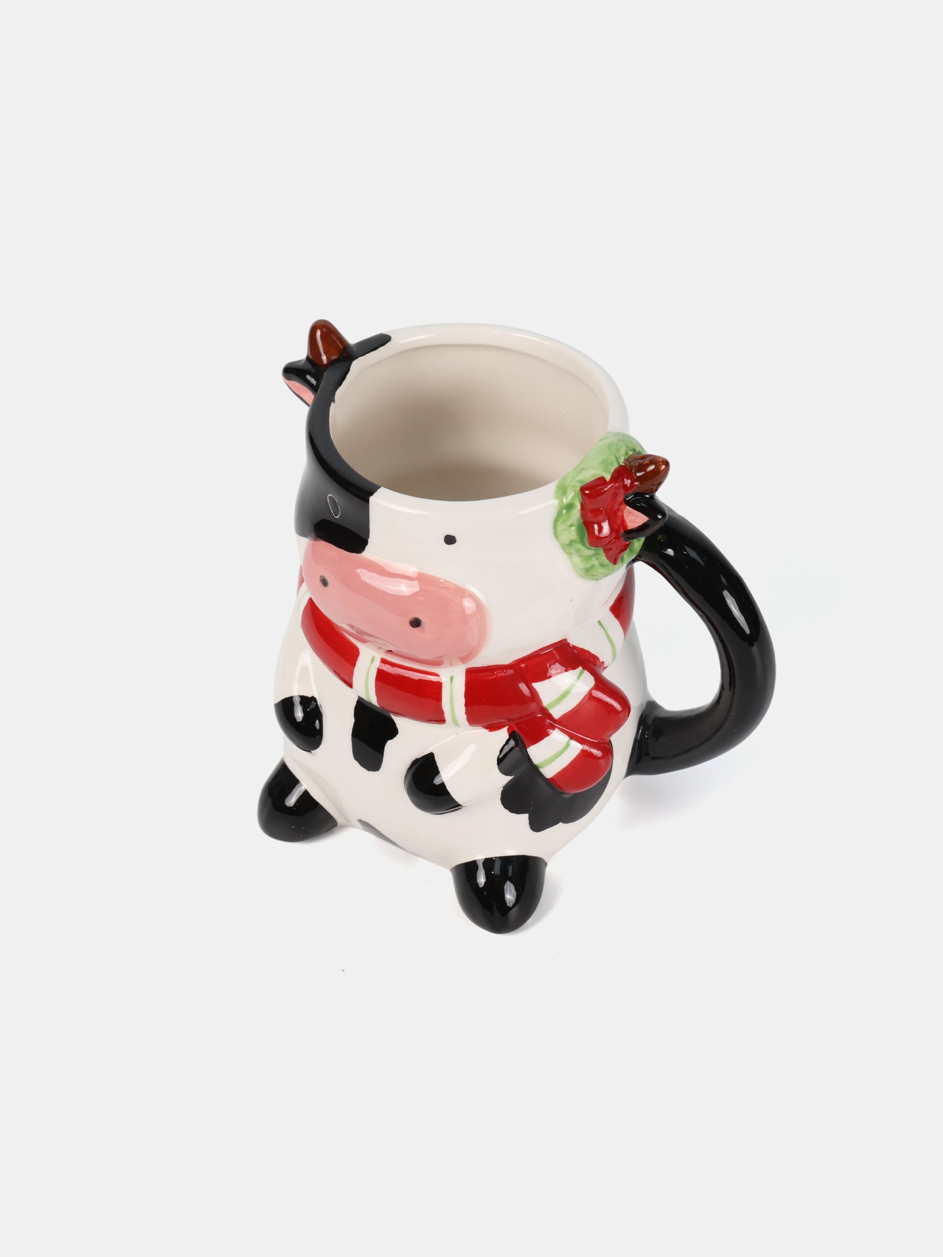 Sinsay - Κεραμική κούπα σε σχήμα αγελάδας με χερούλι - πολυχρωμο φωτογραφία