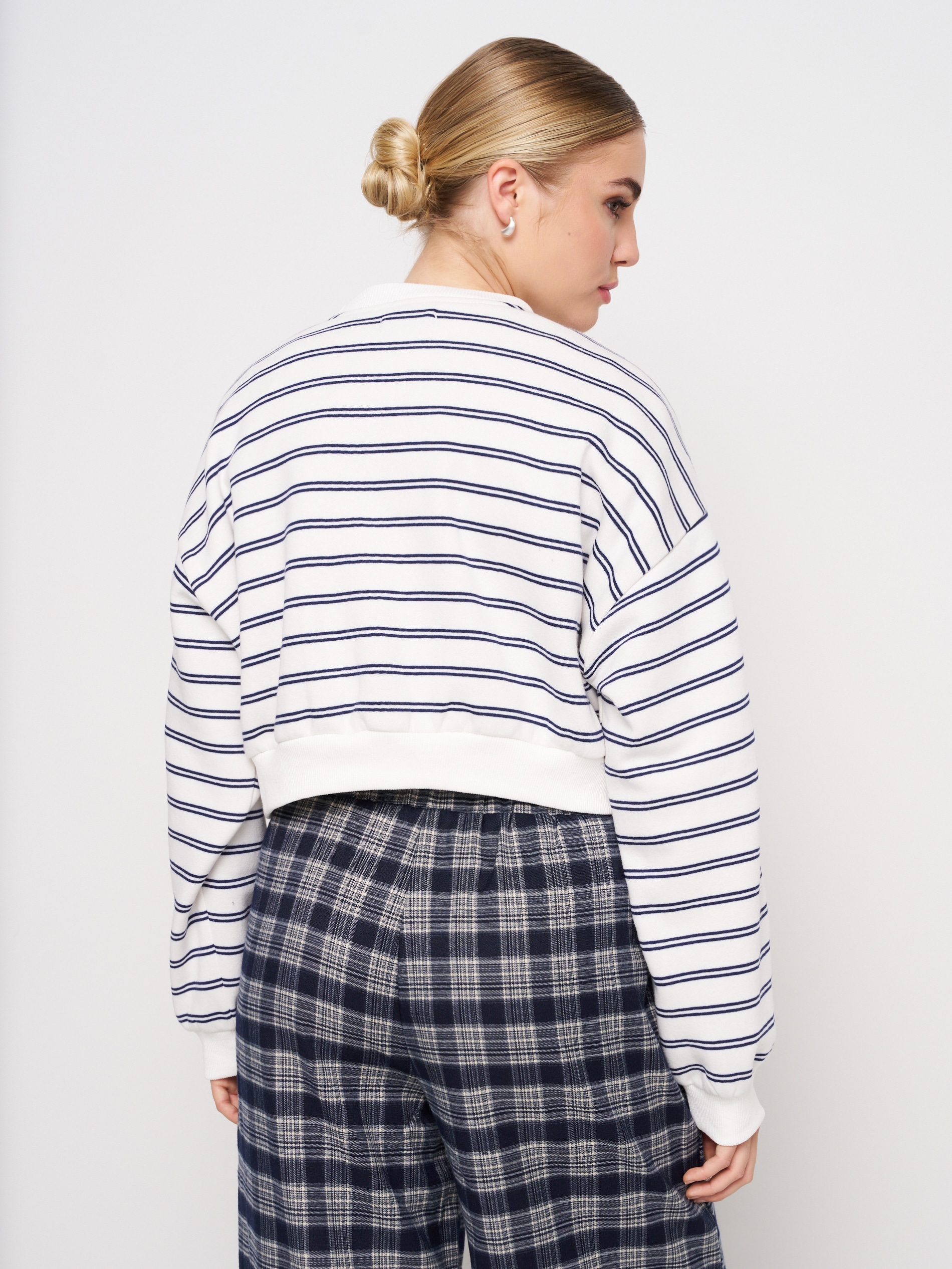 Sinsay - Ριγέ φούτερ - πολυχρωμο φωτογραφία