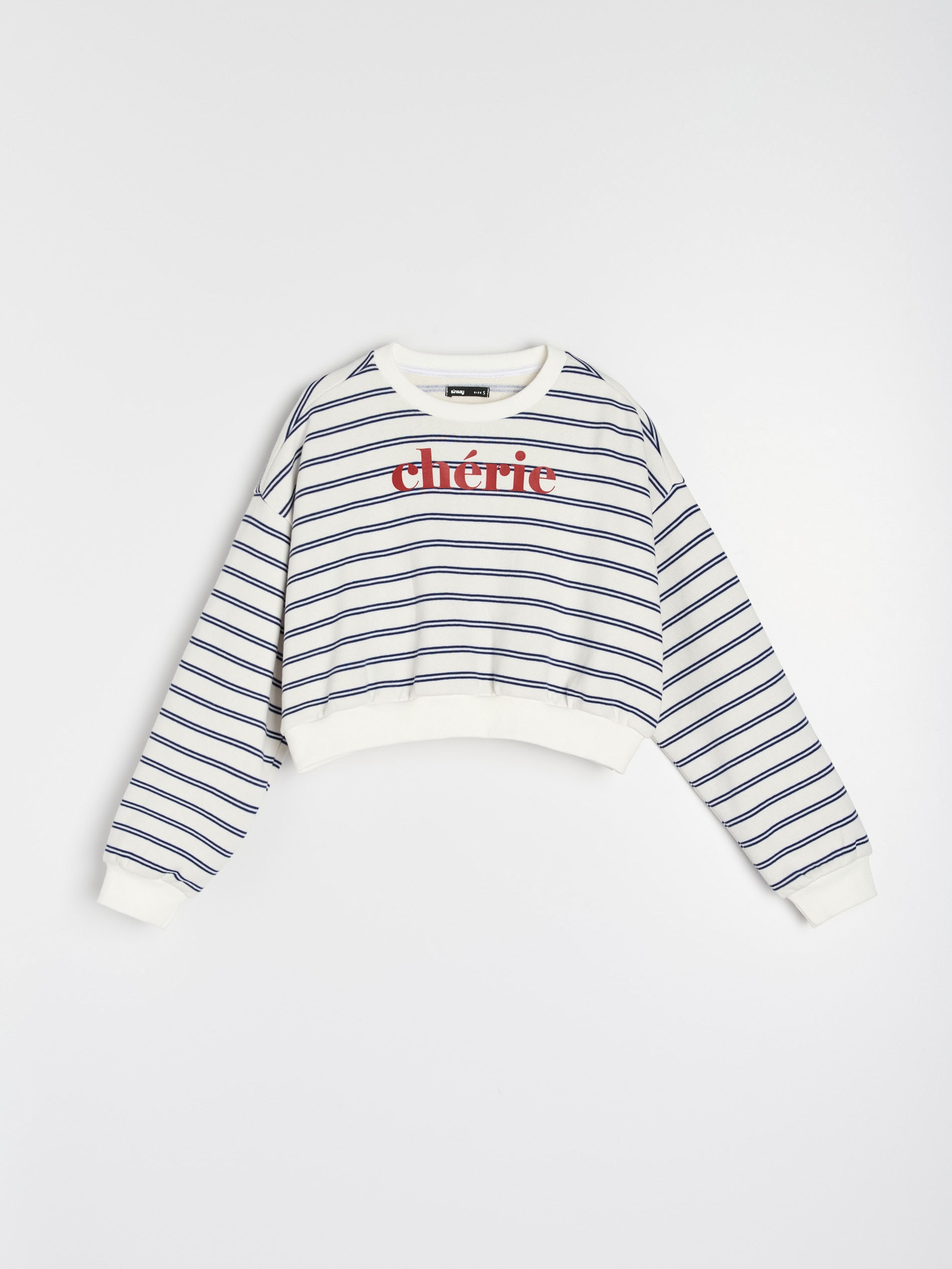 Sinsay - Ριγέ φούτερ - πολυχρωμο φωτογραφία