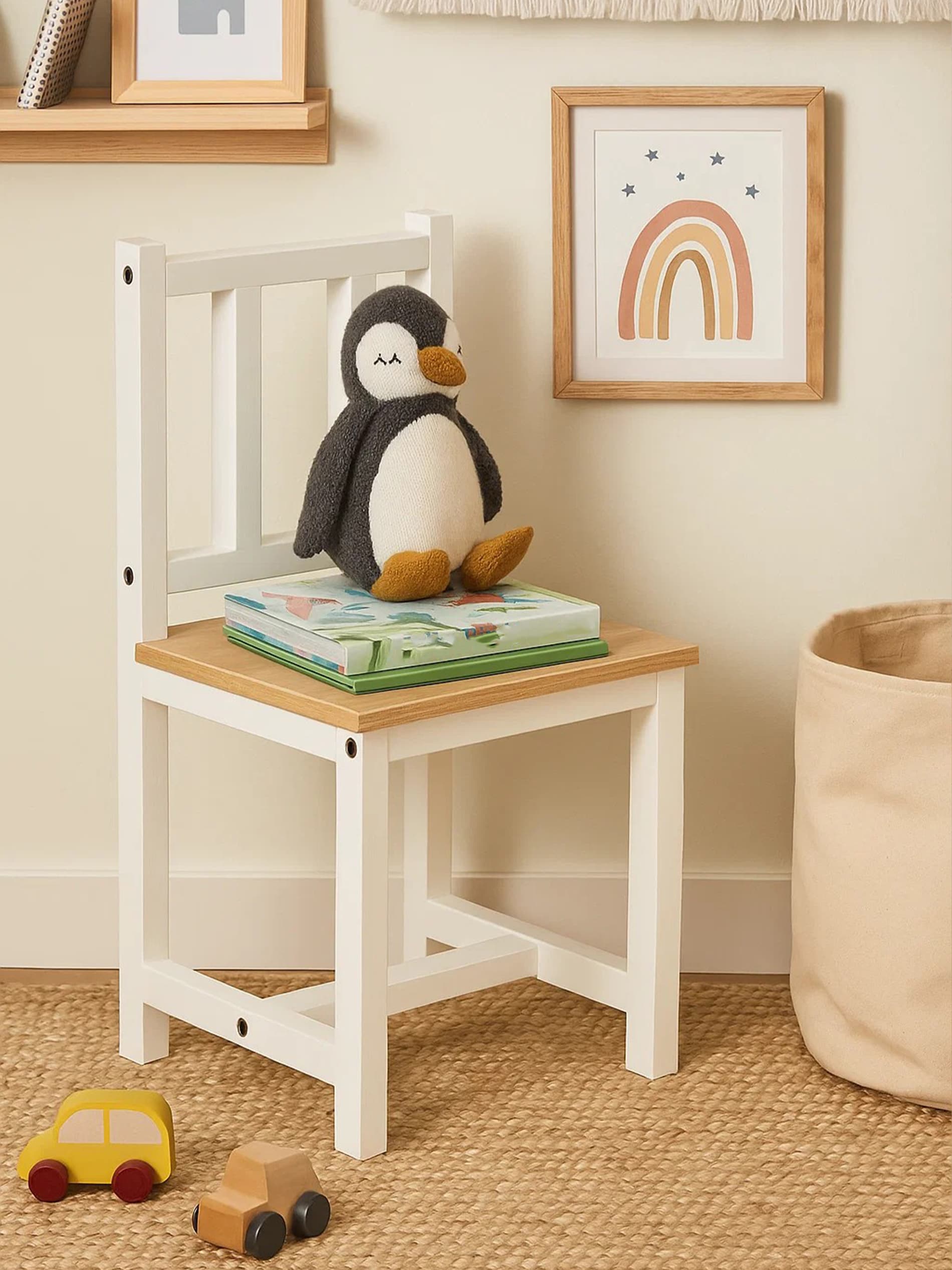 Sinsay - Παιδική καρέκλα - μπεζ φωτογραφία