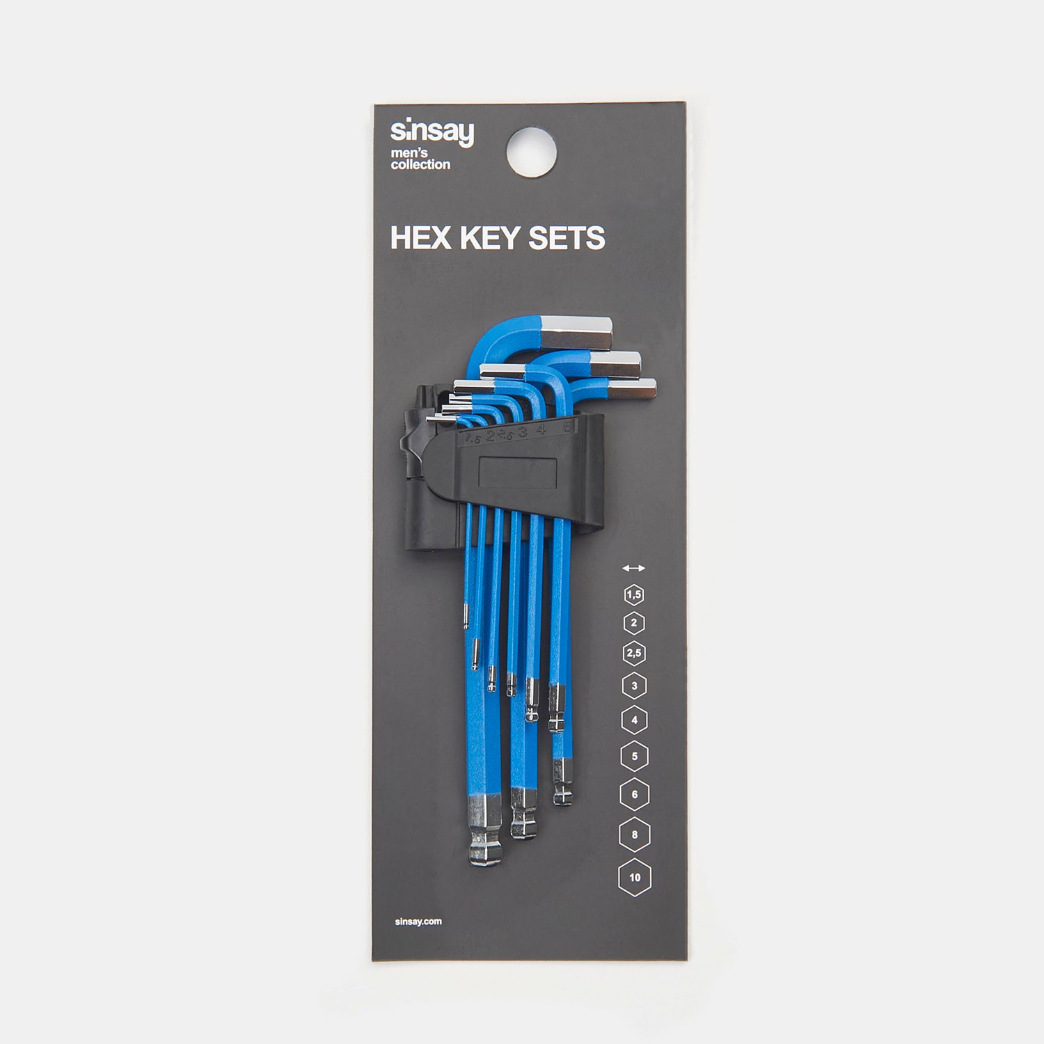Levně Sinsay - Imbusové klíče - Modrá