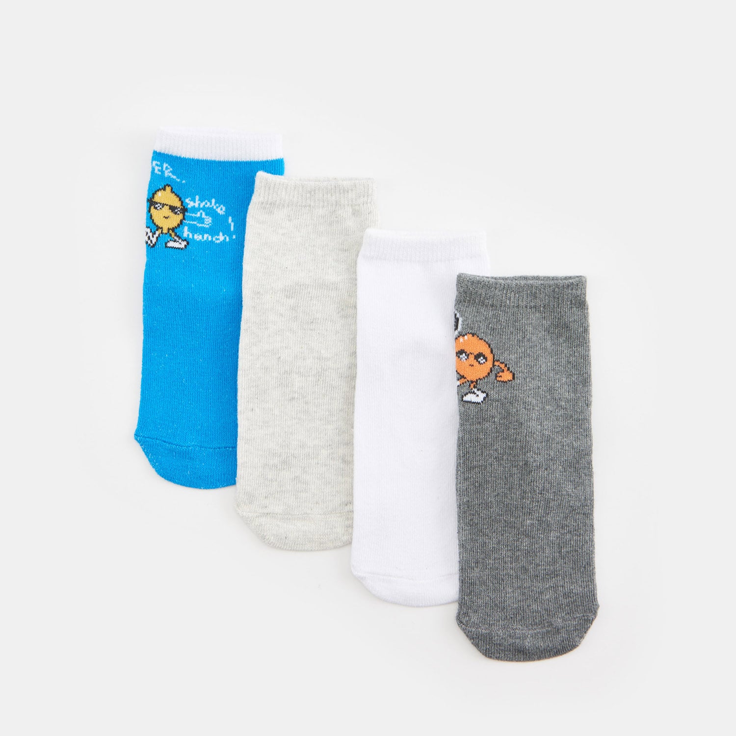Levně Sinsay - Sada 4 párů ponožek - Vícebarevná