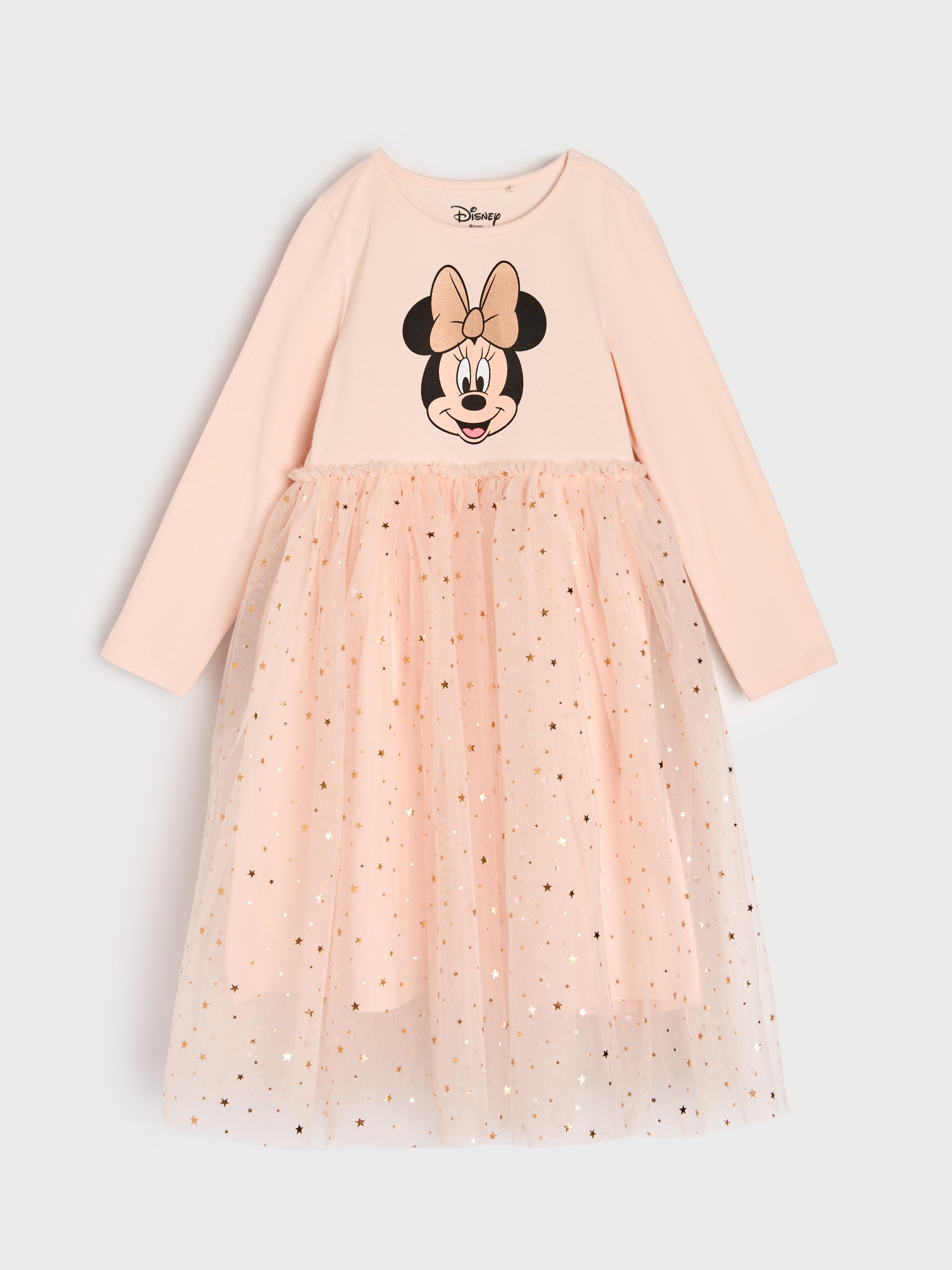 Sinsay - Sukienka z tiulem Minnie Mouse - różowy