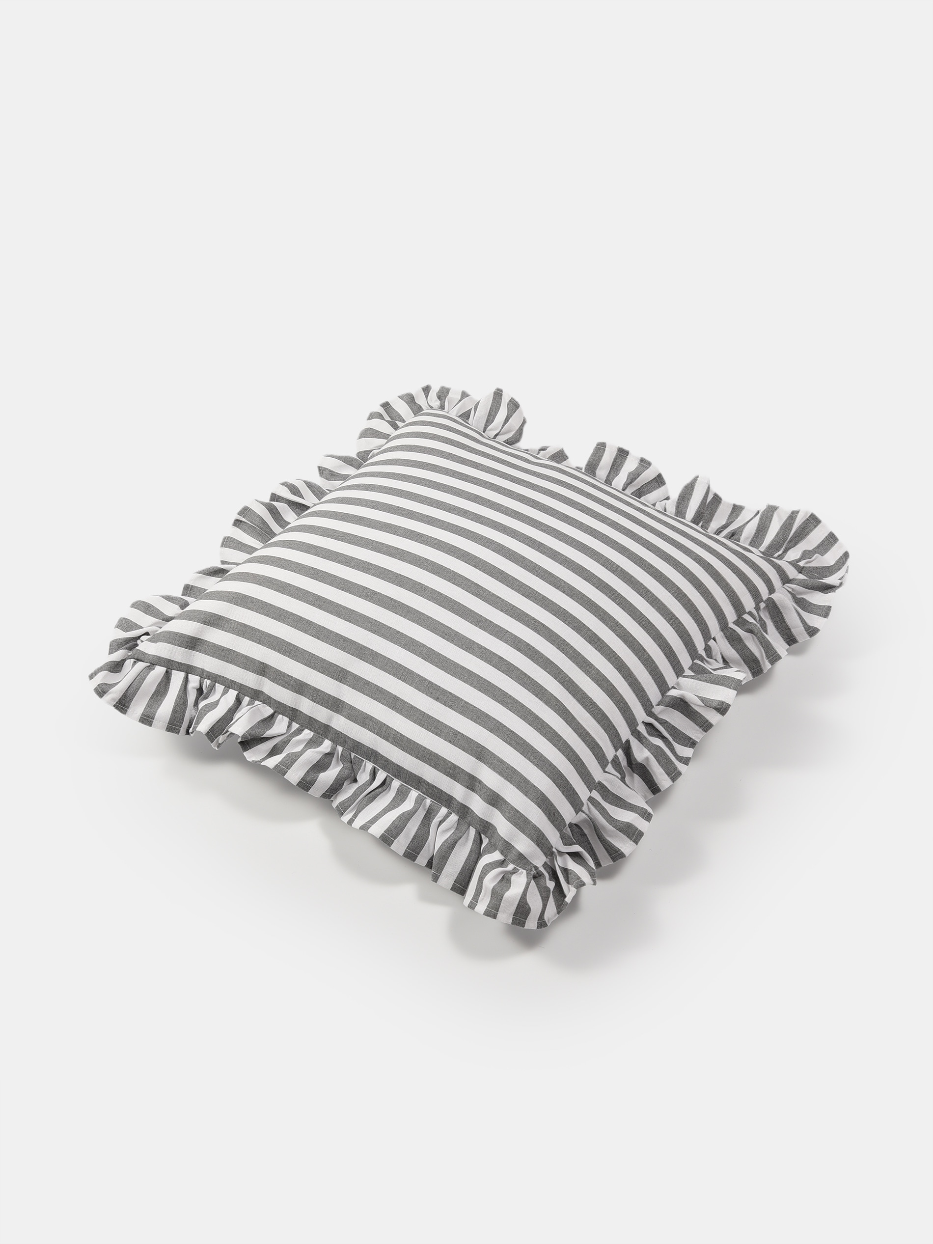 Sinsay - Διακοσμητικό μαξιλάρι με βολάν - ανοιχτό γκρι φωτογραφία