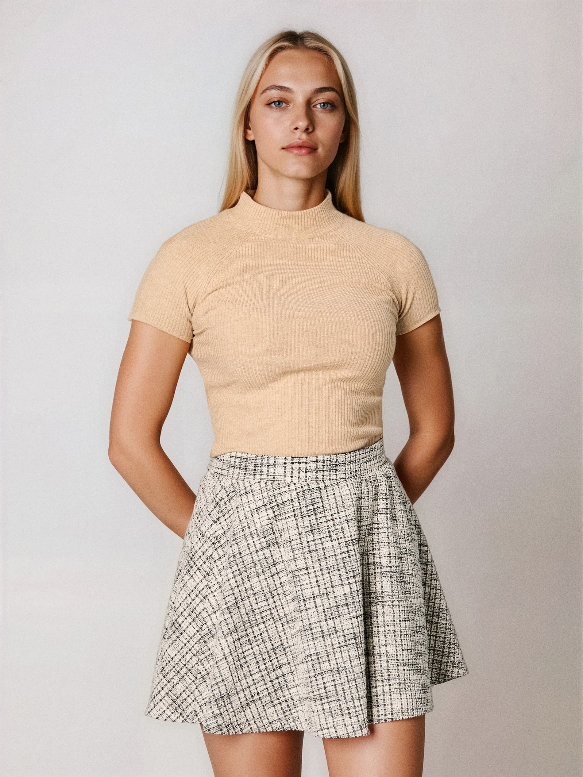 Sinsay - Καρό mini φούστα - πολυχρωμο φωτογραφία