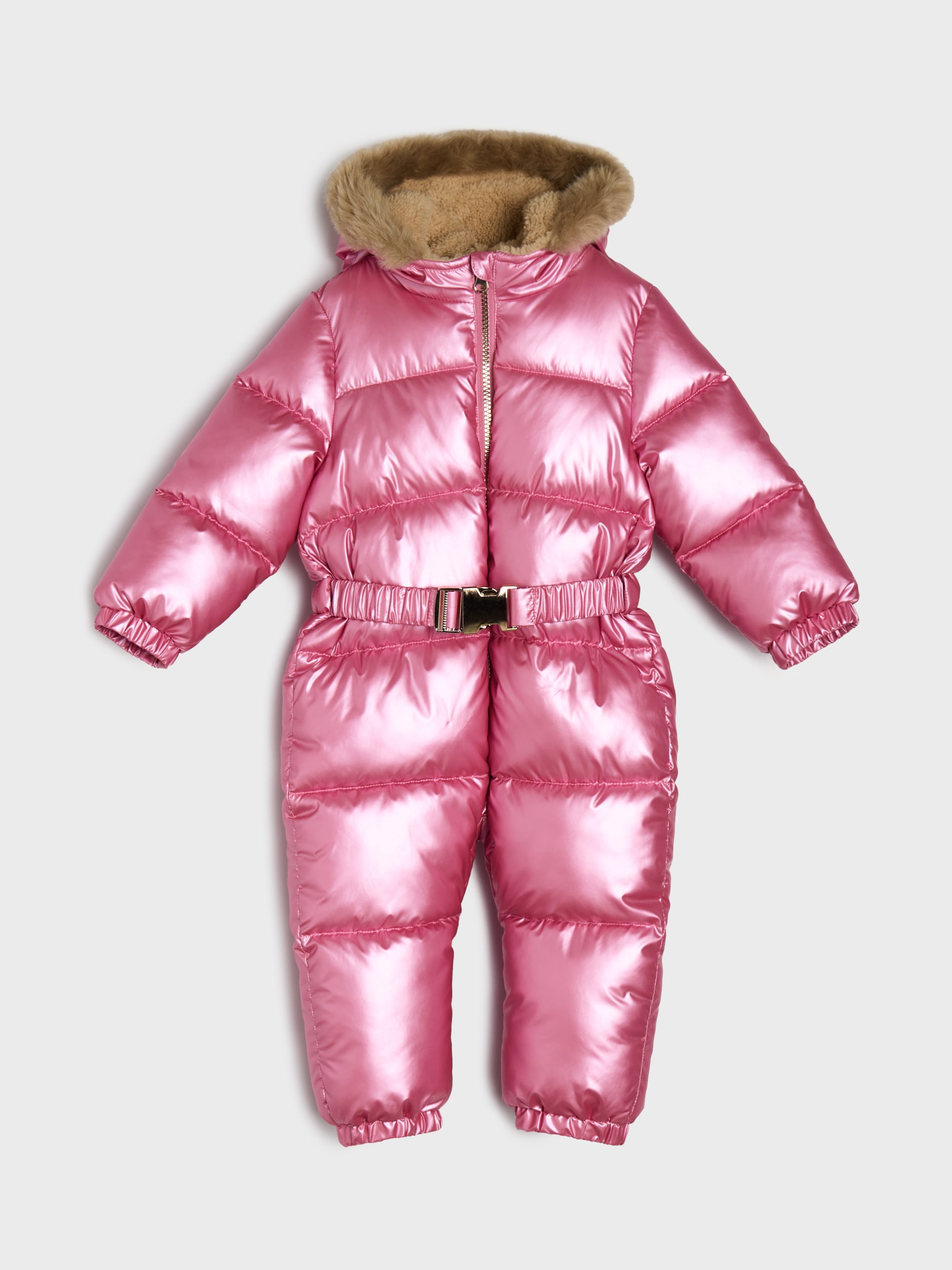 Sinsay - Ολόσωμη φόρμα με κουκούλα - χρυσο φωτογραφία